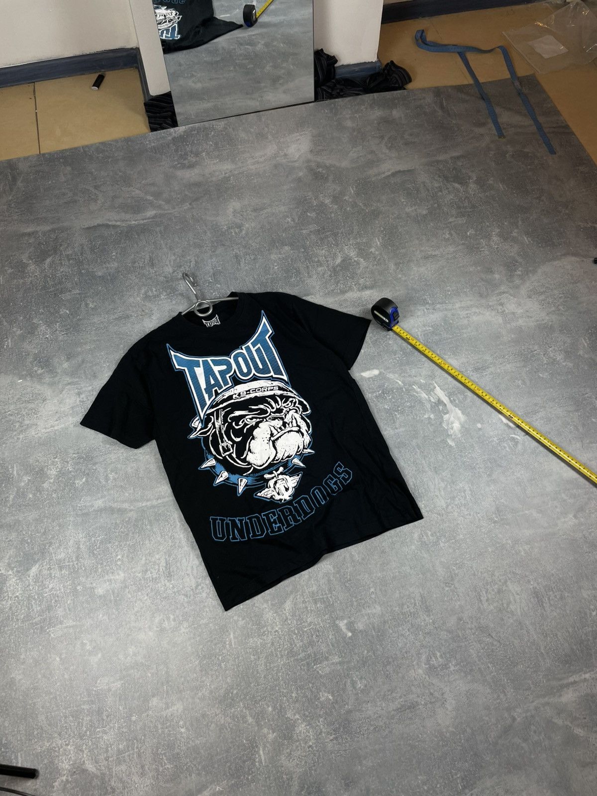 Tapout Black Tapout Underdogs Y2K tee Size US M / EU 48-50 / 2 - 1 Thumbnail