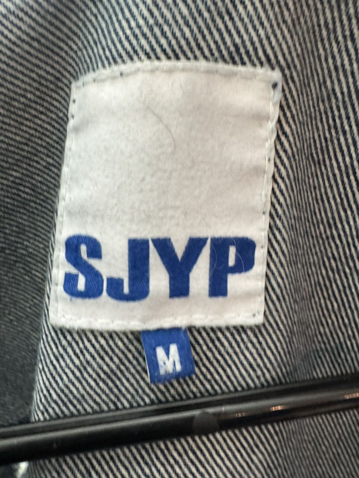Other SJYP Multi Tone Patch Distressed Denim Jacket Size US M / EU 48-50 / 2 - 3 Thumbnail