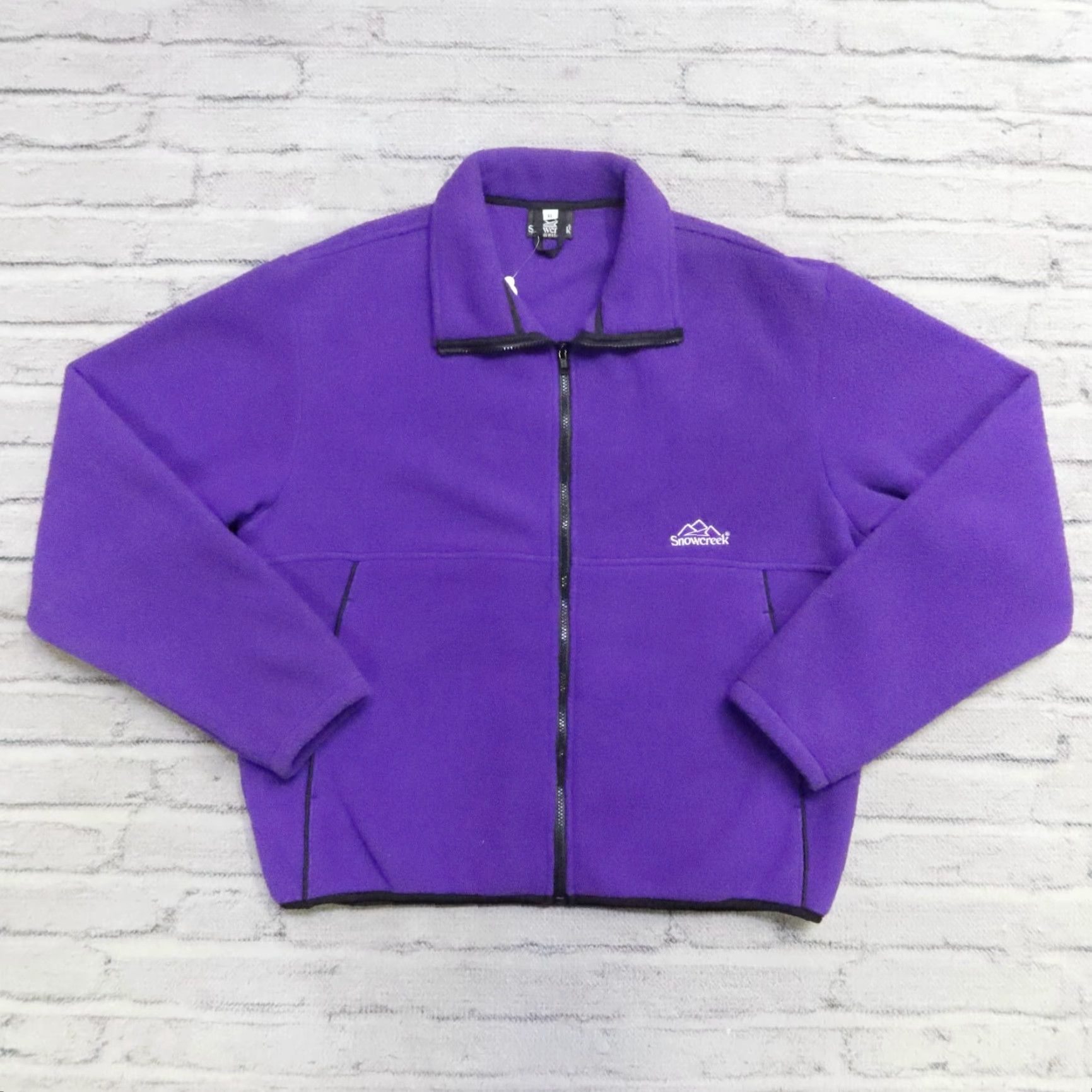 Vintage VINTAGE Snowcreek Jacket XL Purple Men Pullover Fleece Deadstock Summer? Size US XL / EU 56 / 4 - 2 Thumbnail
