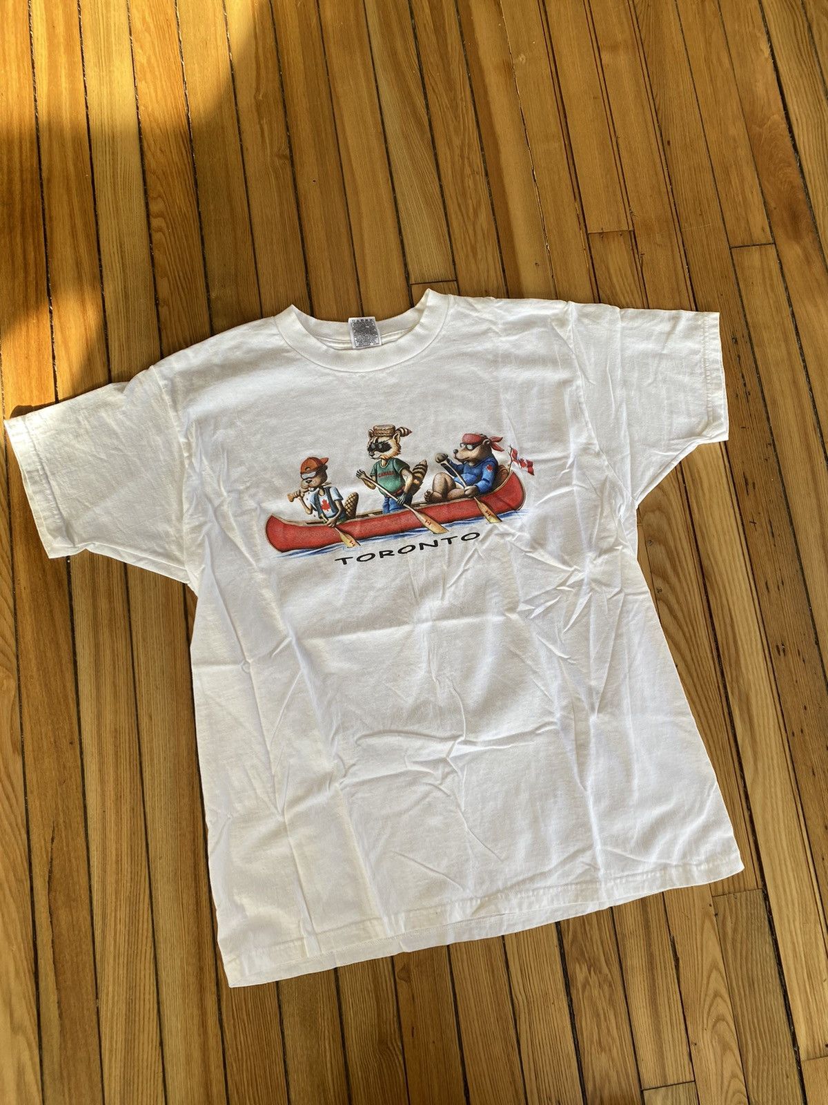 Hanes × Vintage Vintage Toronto T L/Xl Size US L / EU 52-54 / 3 - 6 Thumbnail
