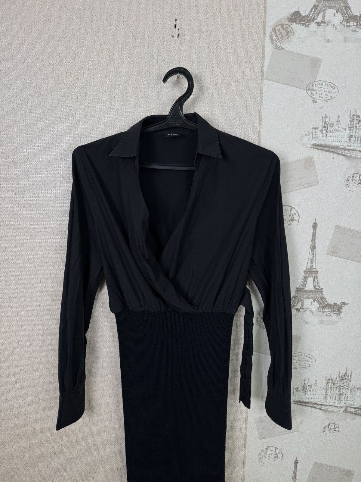 Pinko Pinko Black Dress Shirt Skirt Luxury Size M / US 6-8 / IT 42-44 - 6 Thumbnail