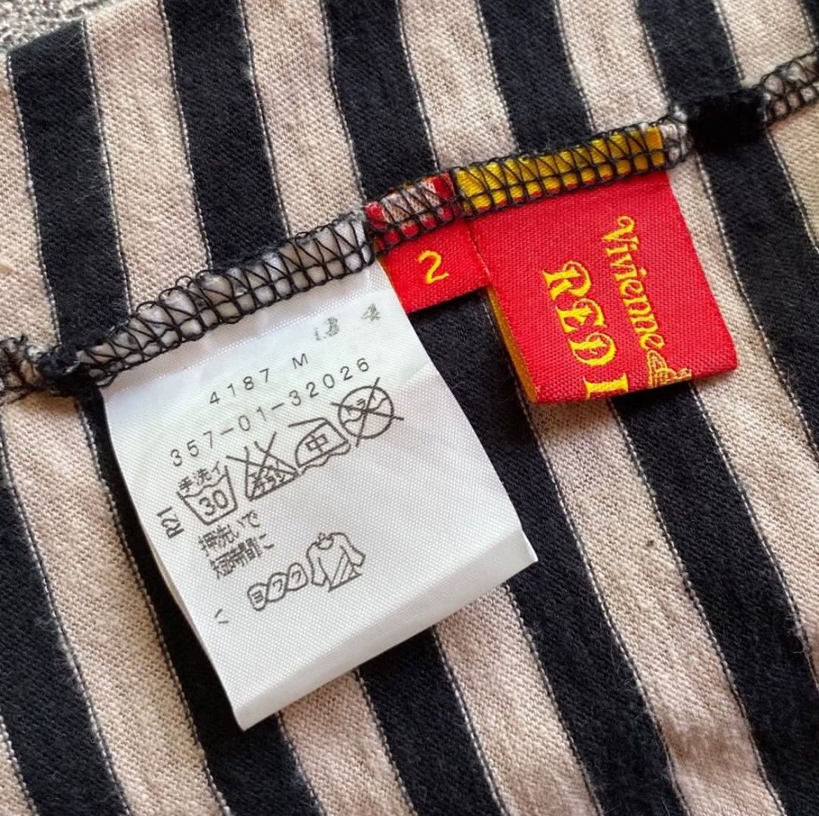 Vivienne Westwood Vivienne Westwood Red Label Stripe Tee Size S / US 4 / IT 40 - 4 Thumbnail