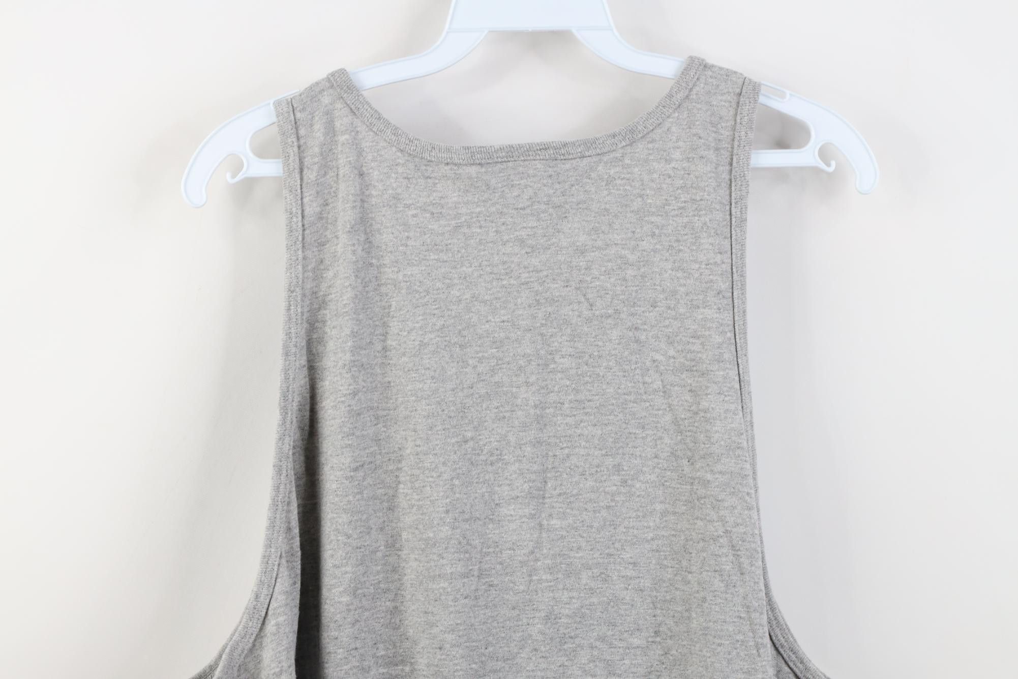 Vintage Vintage 90s Streetwear Tank Top T-Shirt Heather Gray USA Size US XL / EU 56 / 4 - 9 Thumbnail