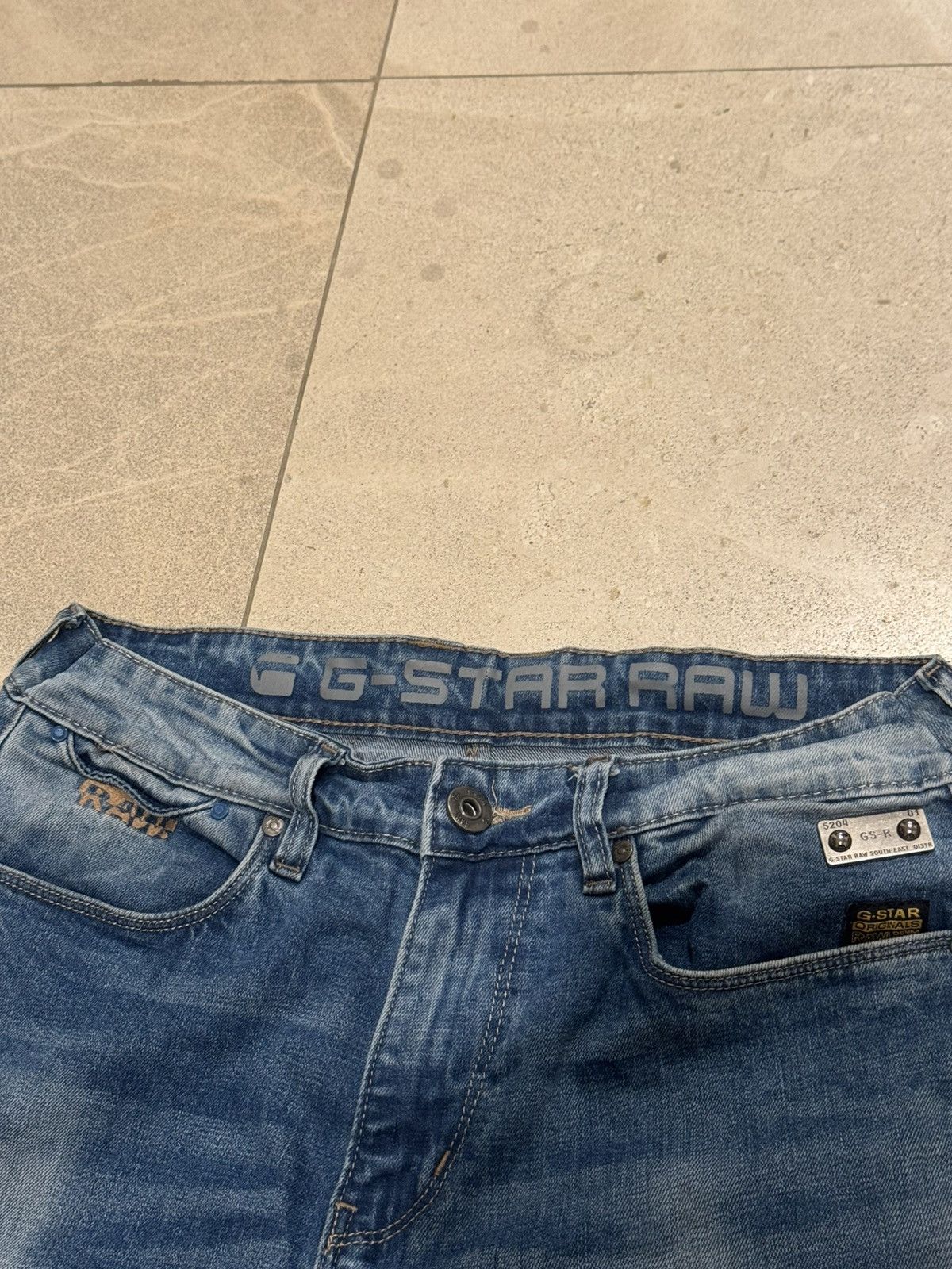 G-Star × Vintage Gstar denim Size US 33 - 2 Thumbnail