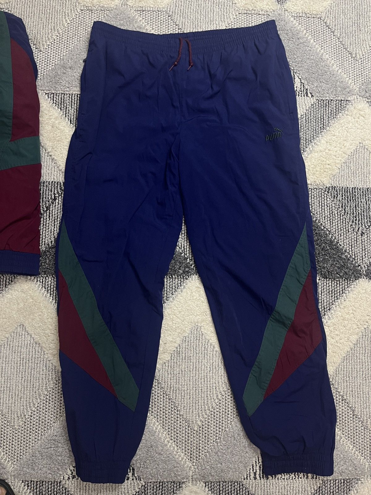 Puma × Vintage PUMA VINTAGE COSTUME ZIP SWEATSHIRT PANTS Size US L / EU 52-54 / 3 - 3 Thumbnail