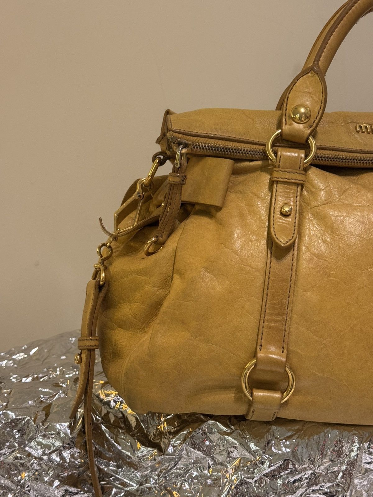 Miu Miu Miu Miu leather bow bag Size ONE SIZE - 5 Thumbnail