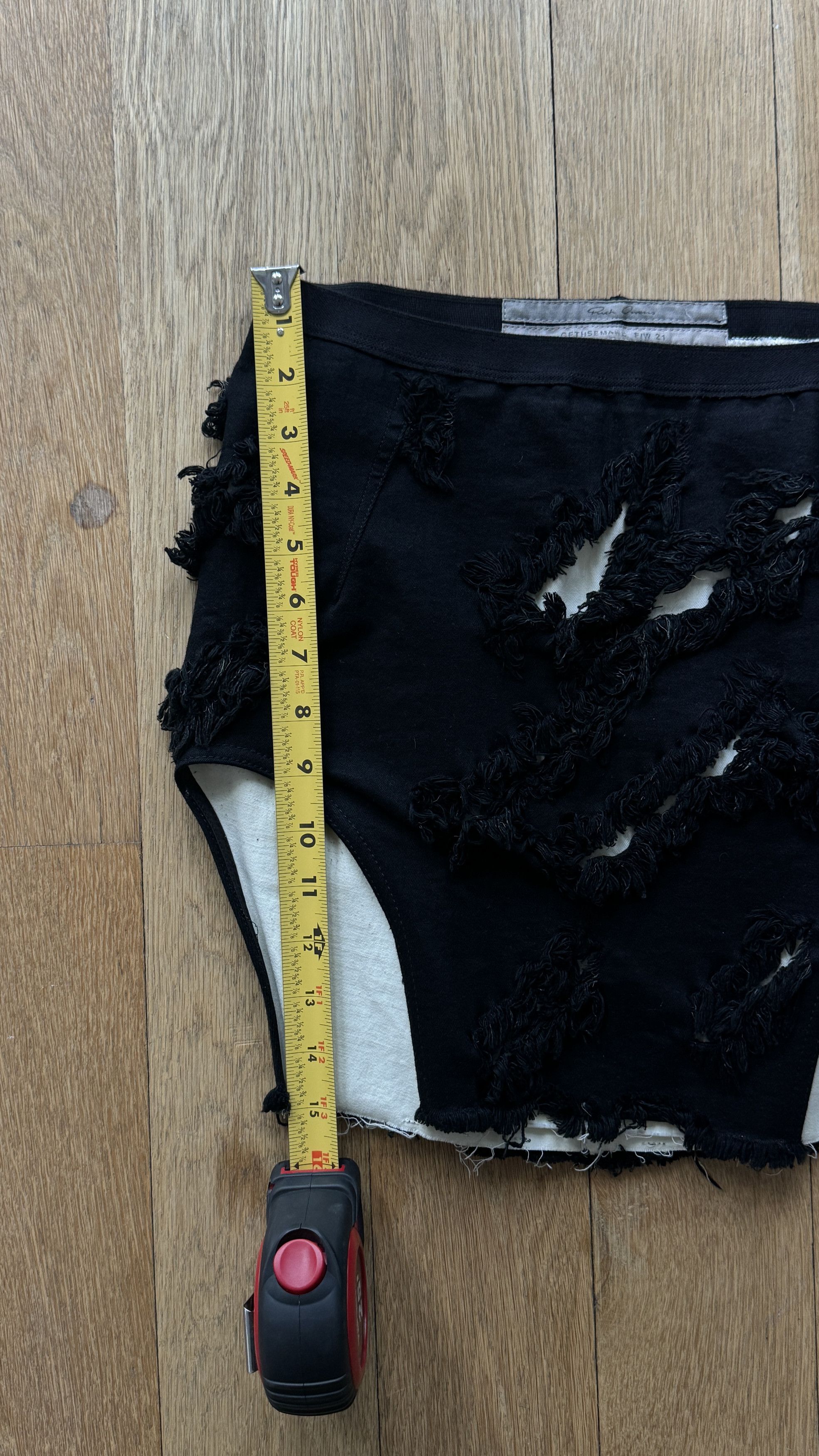 Rick Owens Rick Owens Gethsemane Distressed Skirt Size 27" / US 4 / IT 40 - 5 Thumbnail