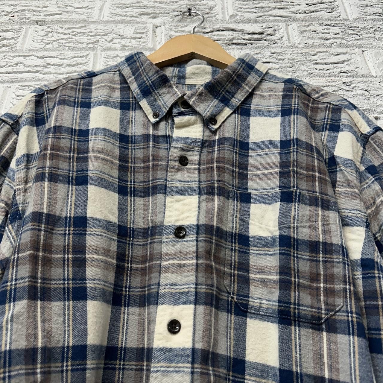 L.L. Bean Vintage L.L. Bean Plaid Flannel Button Down Collared XXL Size US XXL / EU 58 / 5 - 1 Thumbnail