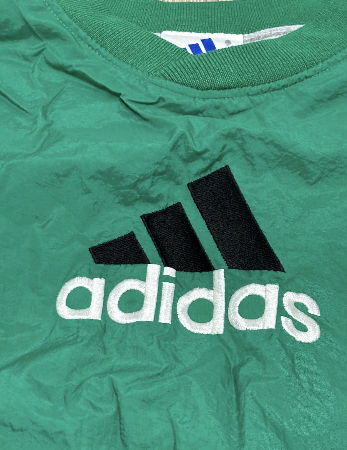 Adidas × Vintage Adidas Vintage Windbreaker Pullover Jacket Size L Size US L / EU 52-54 / 3 - 2 Thumbnail