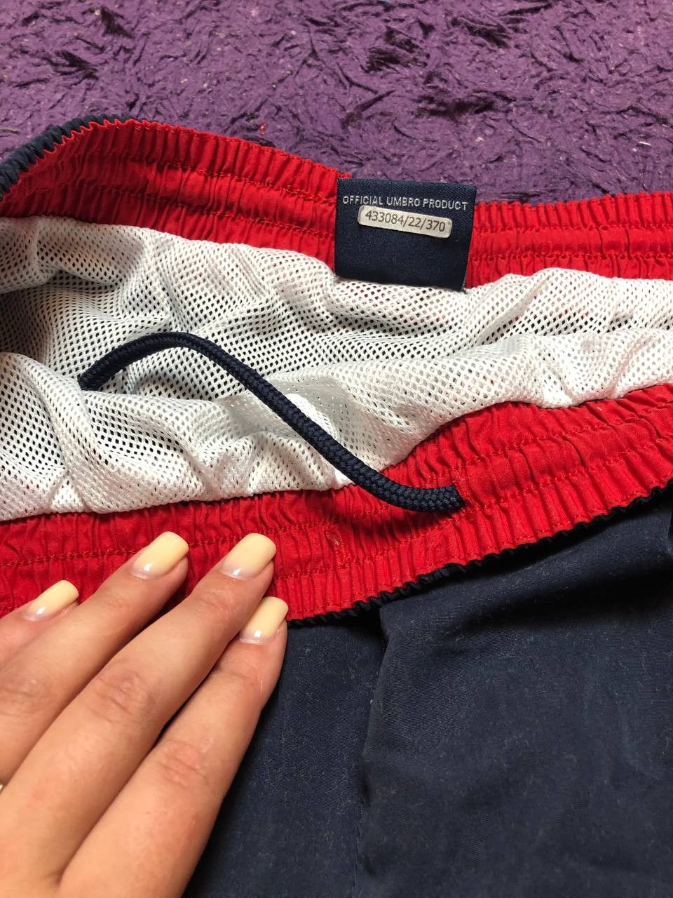 Umbro Vintage 90s Umbro shorts streetwear monogrammed y2k Size US 36 / EU 52 - 5 Thumbnail