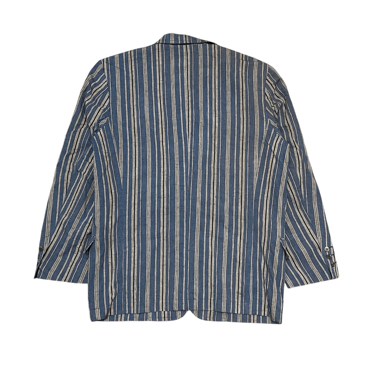 Issey Miyake Vintage Issey Sport Striped Blazer Jacket Size US S / EU 44-46 / 1 - 10 Thumbnail