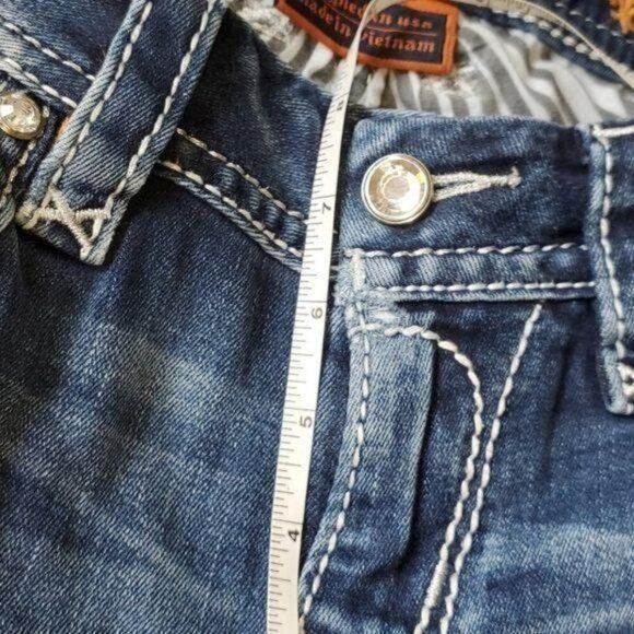 Rock Revival Rock Revival Bootcut Decorative Pockets Blue Sz. 28 Jeans Size 28" / US 6 / IT 42 - 13 Thumbnail