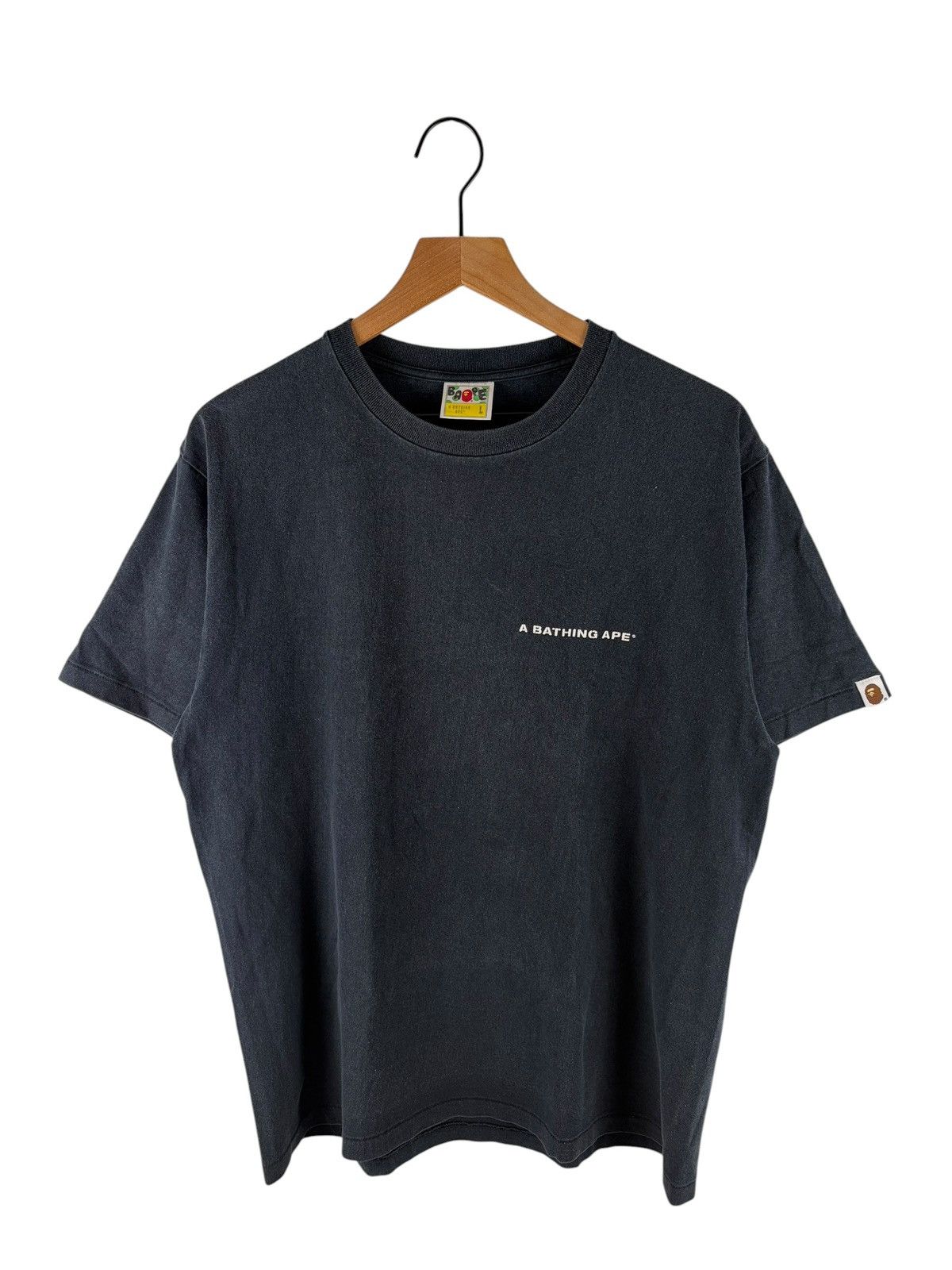 Bape Bape Head Logo Print Tee Size US L / EU 52-54 / 3 - 4 Thumbnail