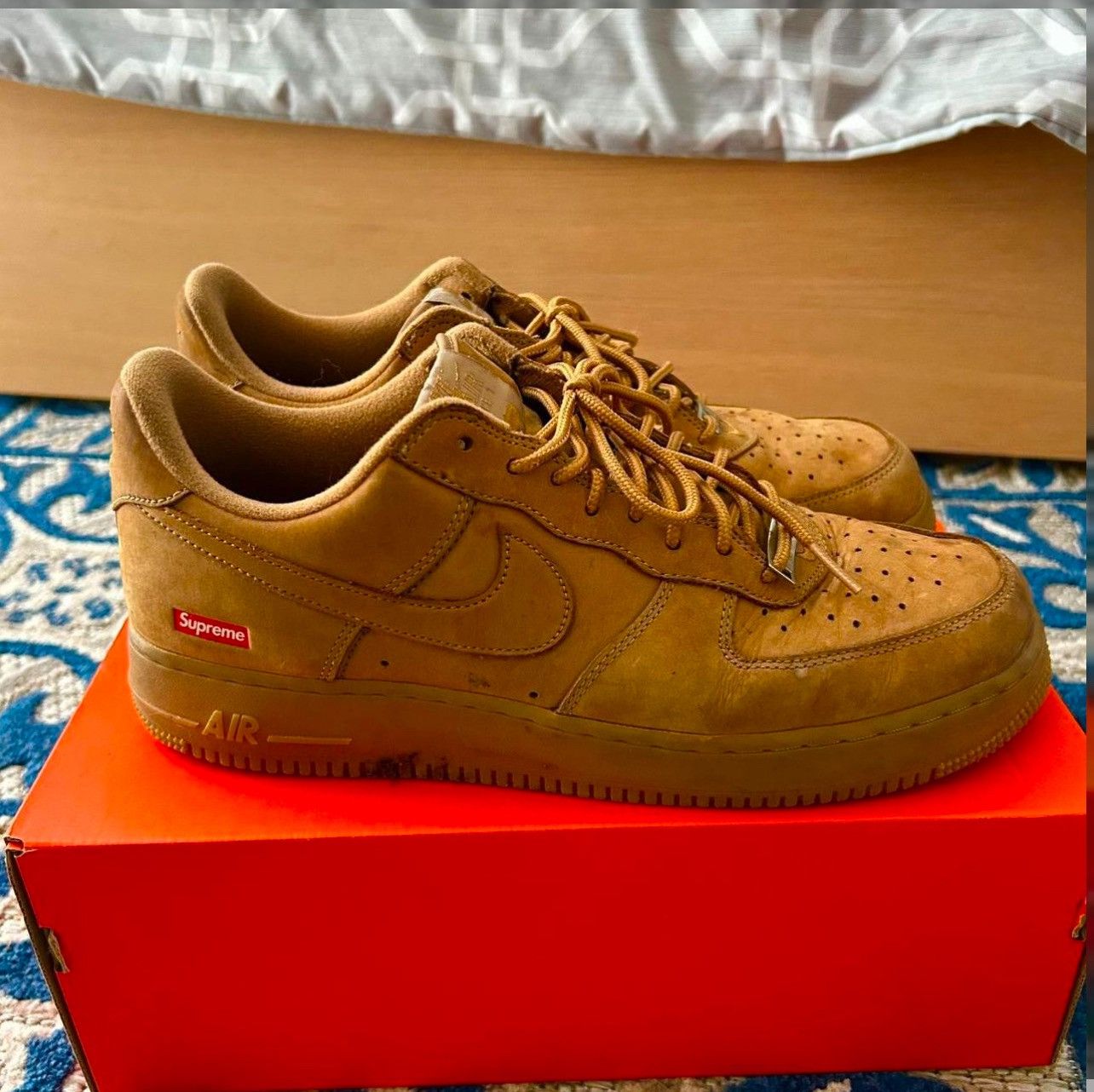 Nike × Supreme Supreme x nike air forces Size US 11 / EU 44 - 2 Thumbnail