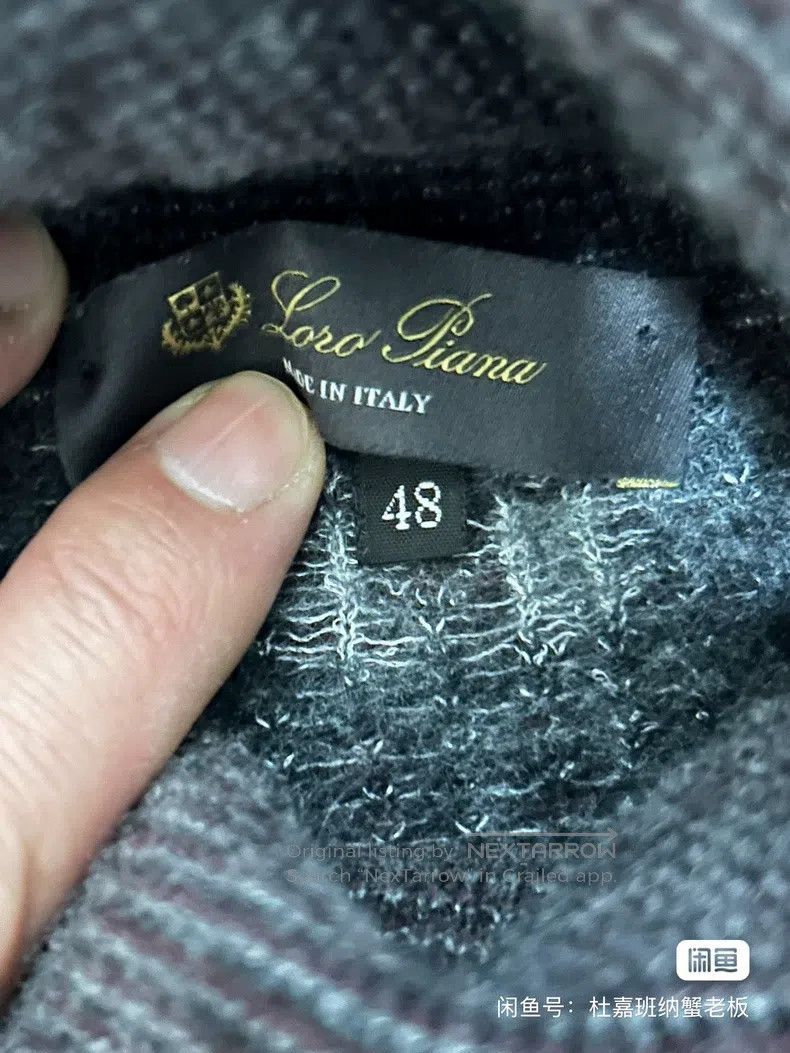 Loro Piana Loro Piana Cashmere sweater knitted with cashmere and mulb Size US M / EU 48-50 / 2 - 4 Thumbnail