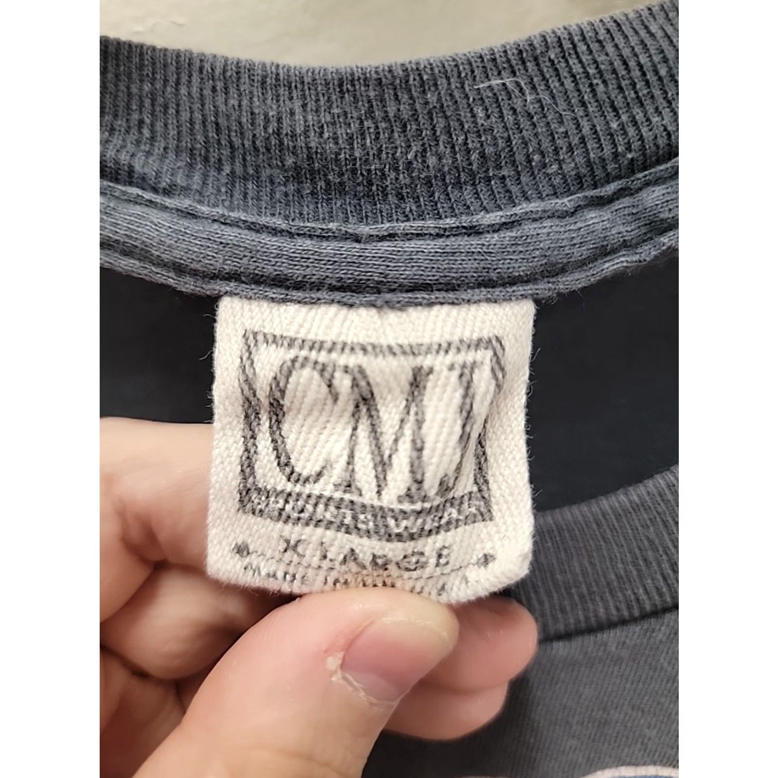 Vintage Harley Davidson T-Shirt Mens XL Gray Crew Neck Short Sleeve CMJ Sportswear Niagara Falls Canada Distressed Vintage: No Chest 24 Length 31.5 Size US XL / EU 56 / 4 - 2 Thumbnail