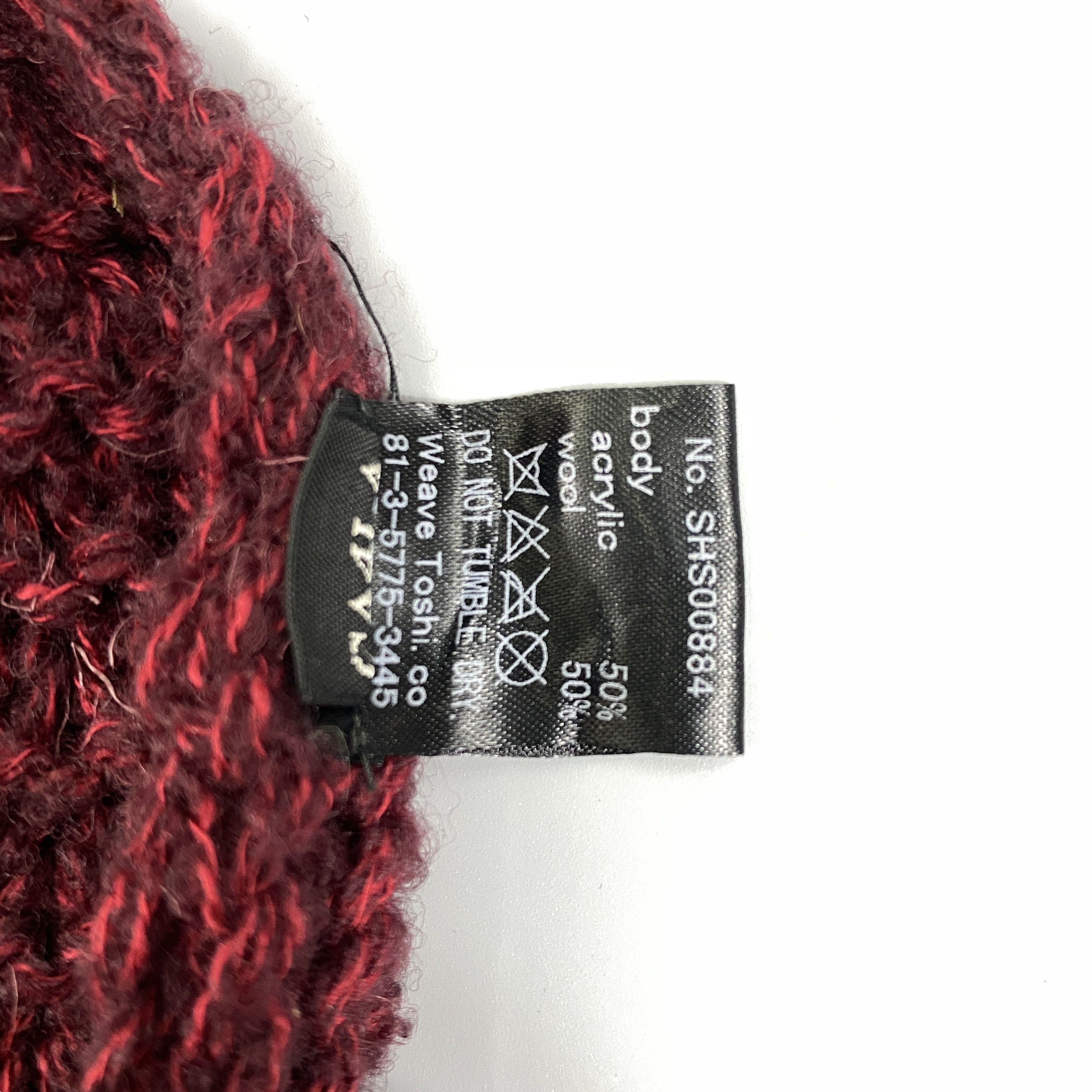 Japanese Brand Knitted Snow Cap Beanie Hat -BN965 Size ONE SIZE - 9 Thumbnail
