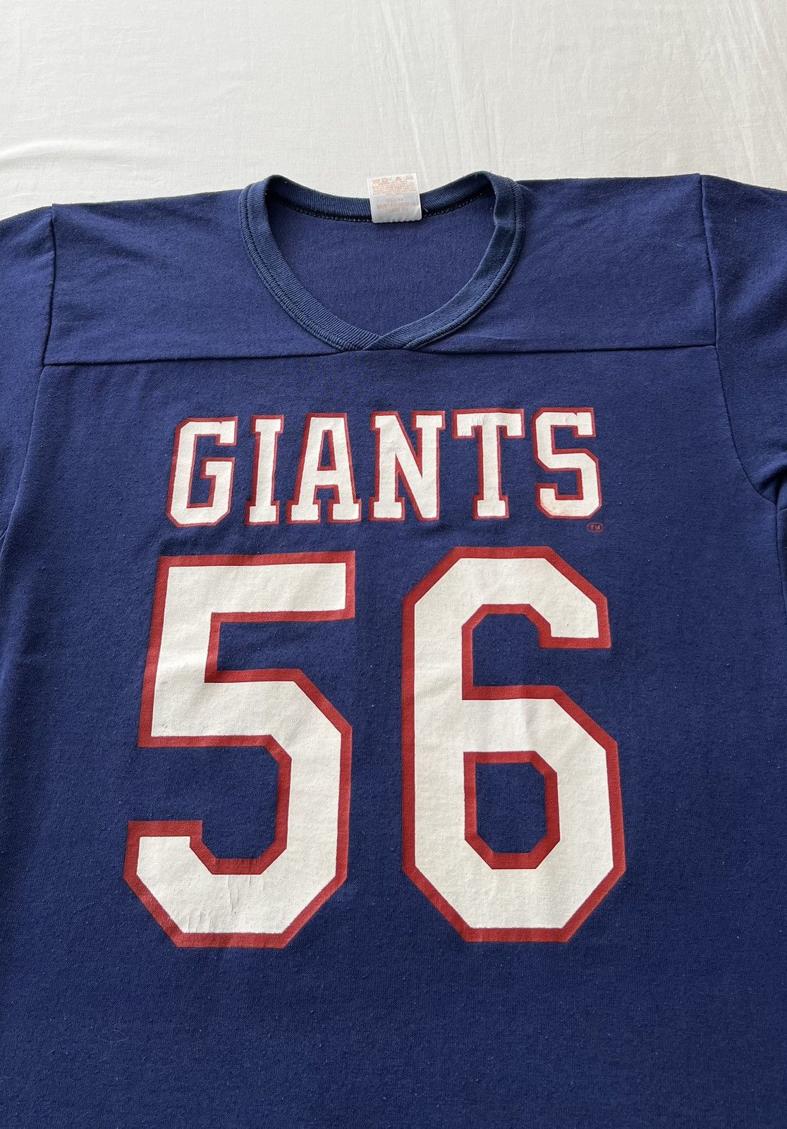 NFL Vintage 80s New York Giants NFL Lawrence Taylor #56 Jersey Size US M / EU 48-50 / 2 - 3 Thumbnail