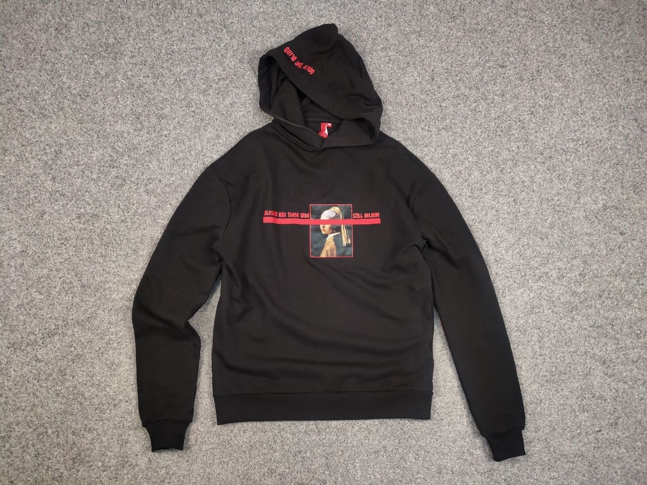 Only The Blind Rare Only The Blind Logo Long Sleeves Black Pullovers Hoodie Size US S / EU 44-46 / 1 - 13 Thumbnail