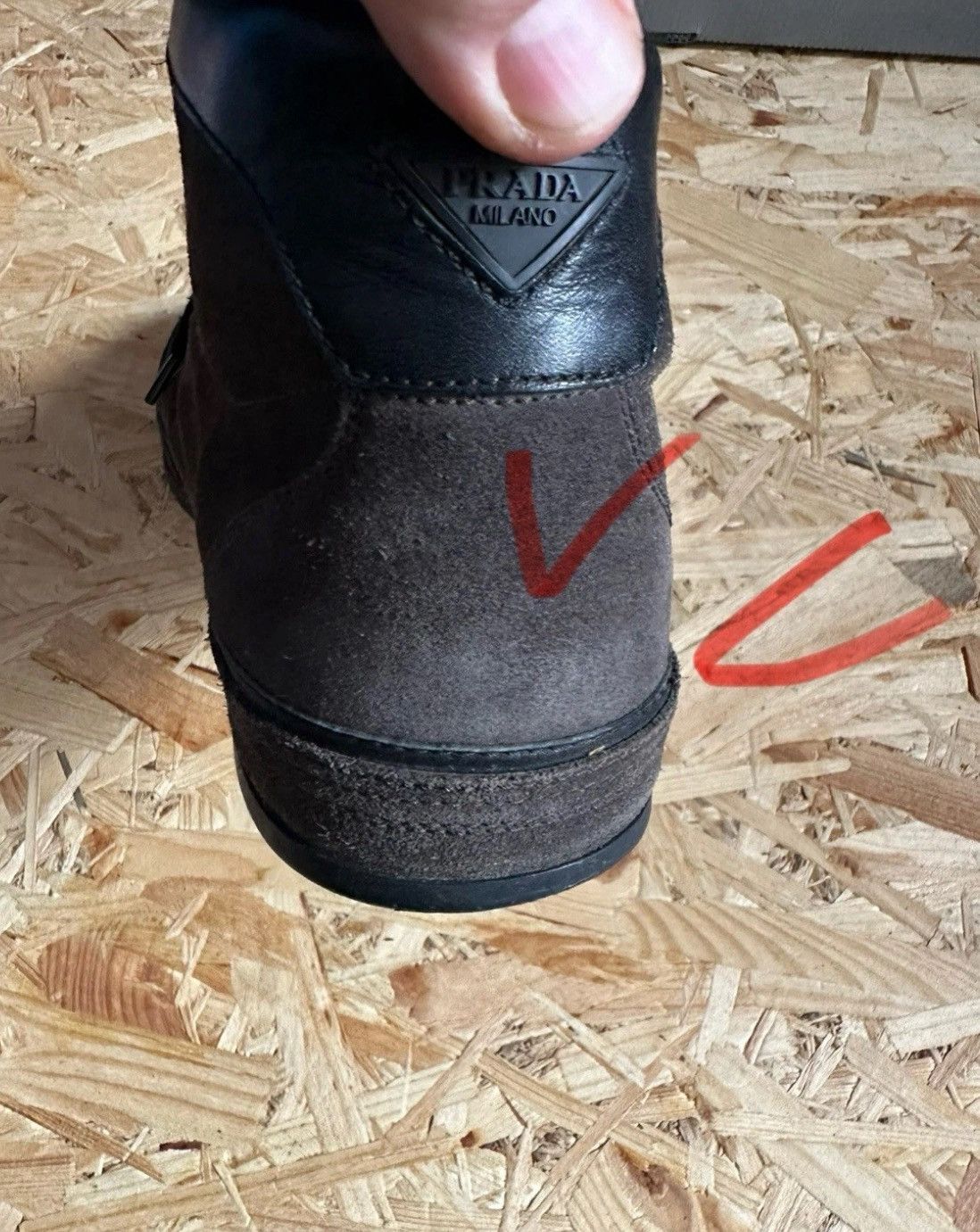 Prada Prada boots size 11,5 dark gray Size US 11.5 / EU 44-45 - 18 Thumbnail
