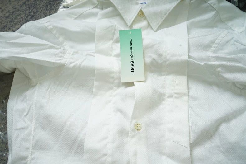 Comme des Garcons Comme Des Garcons Standing cut pleated shirt 2503-Nextarrow Size S / US 4 / IT 40 - 8 Thumbnail