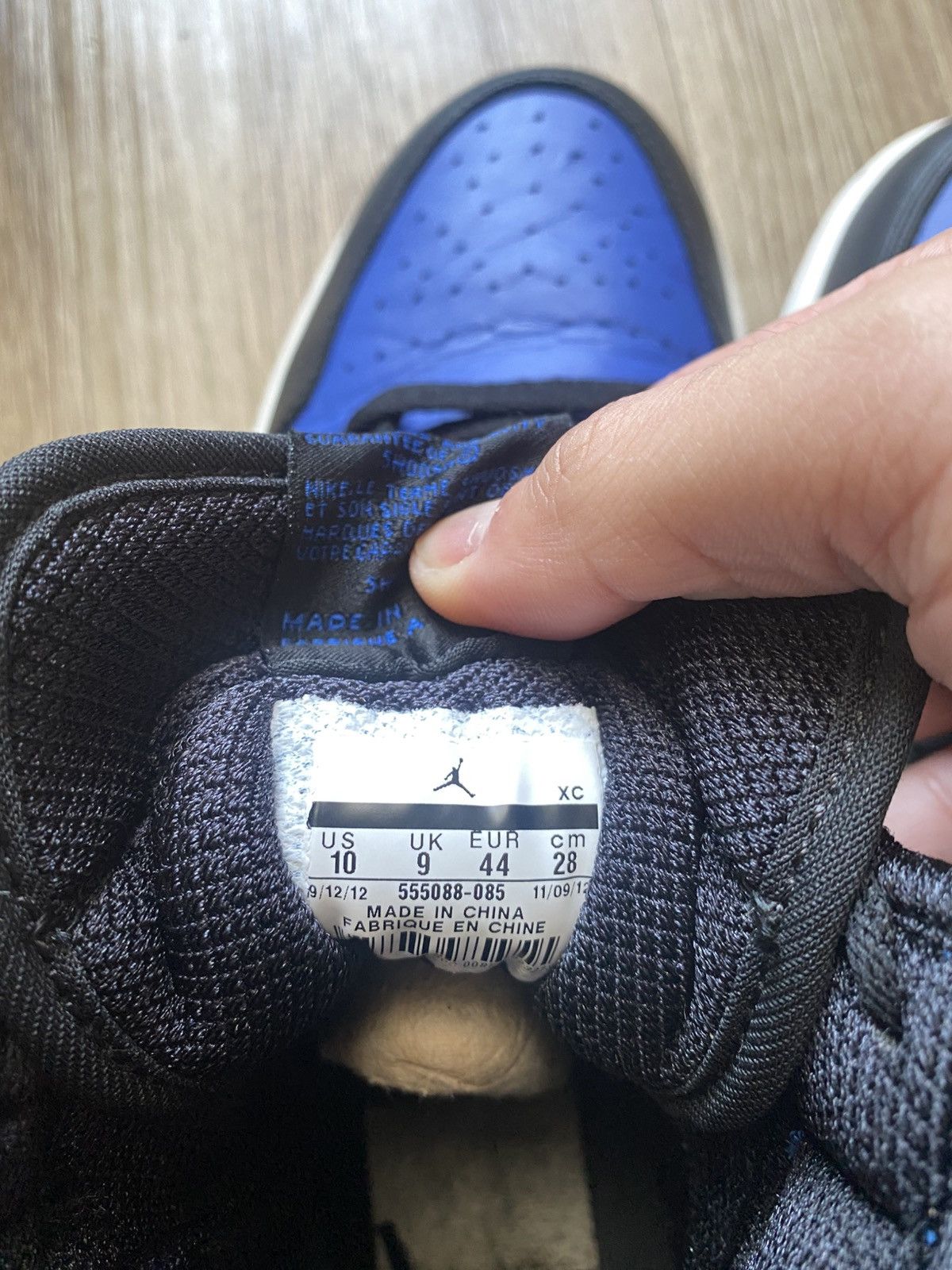 Jordan Brand Jordan 1 Royal 2013 Size 10 Size US 10 / EU 43 - 11 Thumbnail