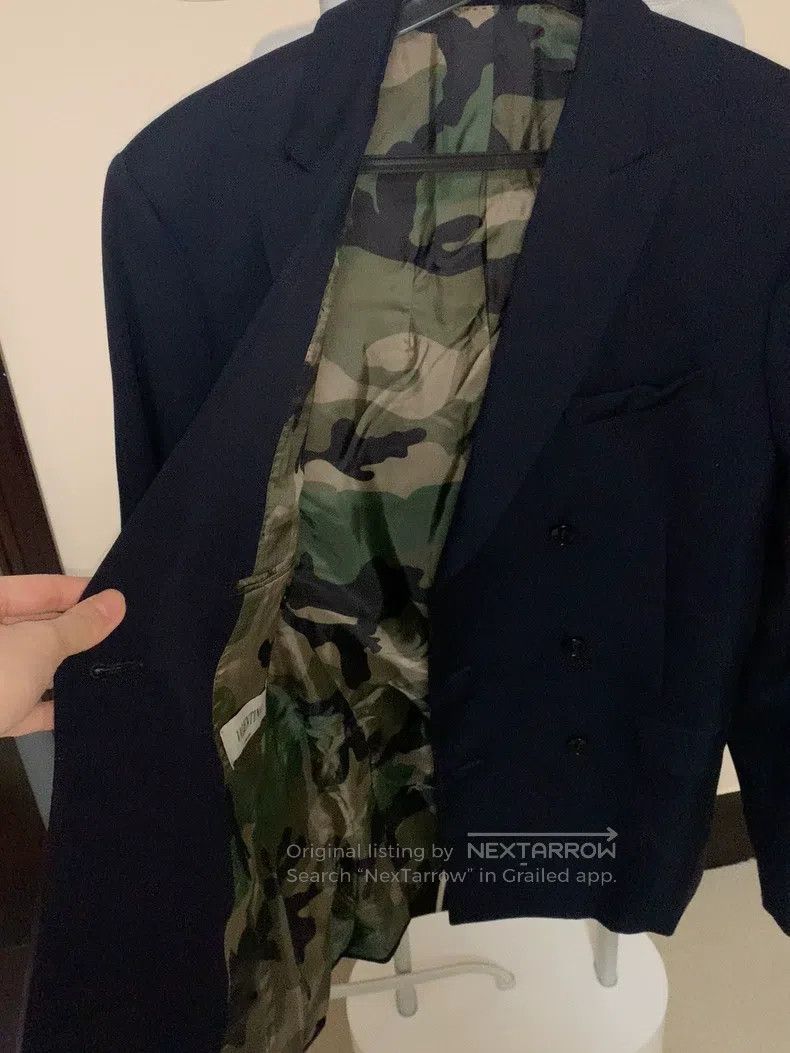 Valentino Valentino Camouflage lined suit Size 46S - 2 Thumbnail