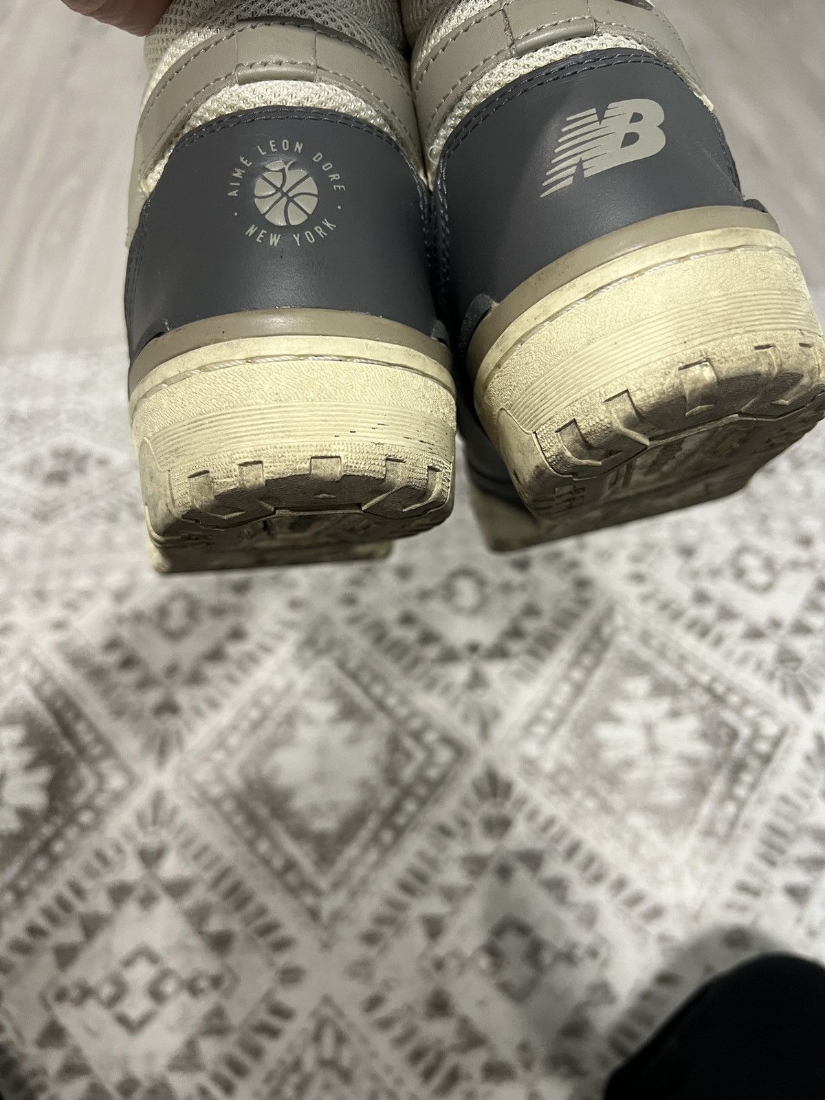 Aime leon dore new balance high top sneaker