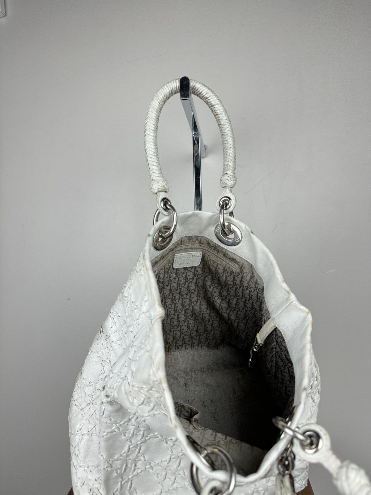 Dior Leather bag Christian Dior Cannage monogram original item Size ONE SIZE - 3 Thumbnail