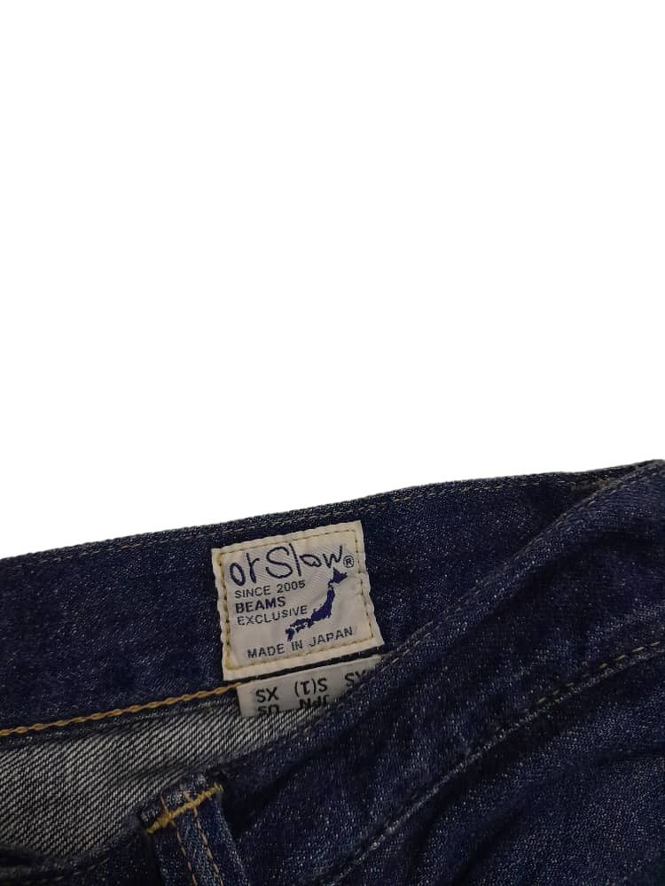 Beams Plus × Orslow Orslow x Beams Special Col. Japan Selvedge Denim (F34) W27 Size US 27 - 5 Thumbnail