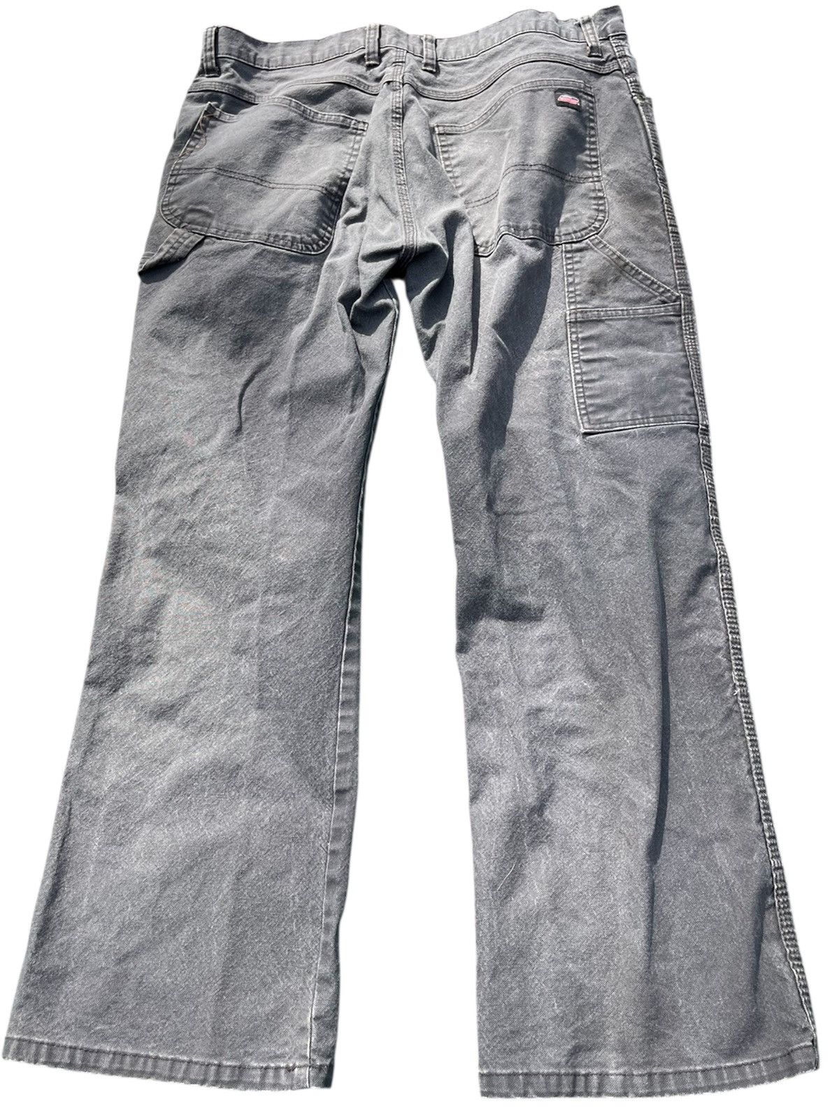 Dickies Vintage Y2K Dickies Grey Carpenter Pants Wide Leg Workwear Size US 34 / EU 50 - 1 Thumbnail