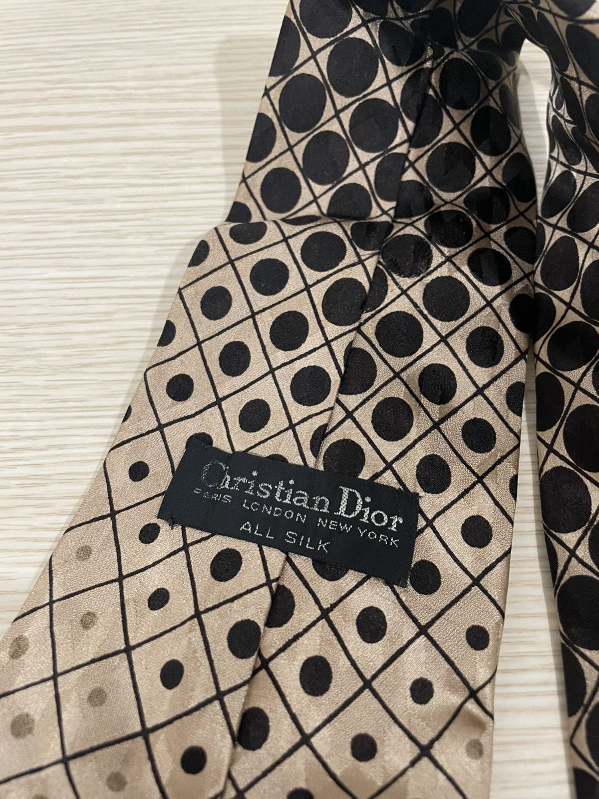 Christian Dior Monsieur Christian Dior Tie Size ONE SIZE - 2 Thumbnail