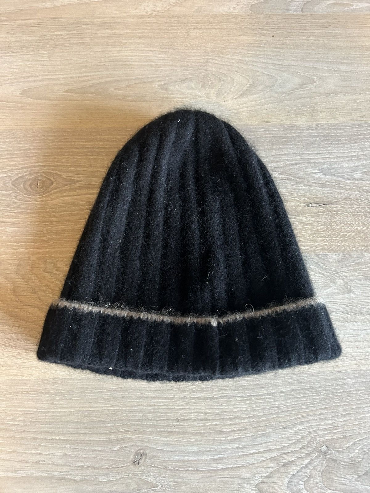 Brunello Cucinelli Brunello Cucinelli 100% Cashmere Ribbed Beanie Size ONE SIZE - 2 Thumbnail
