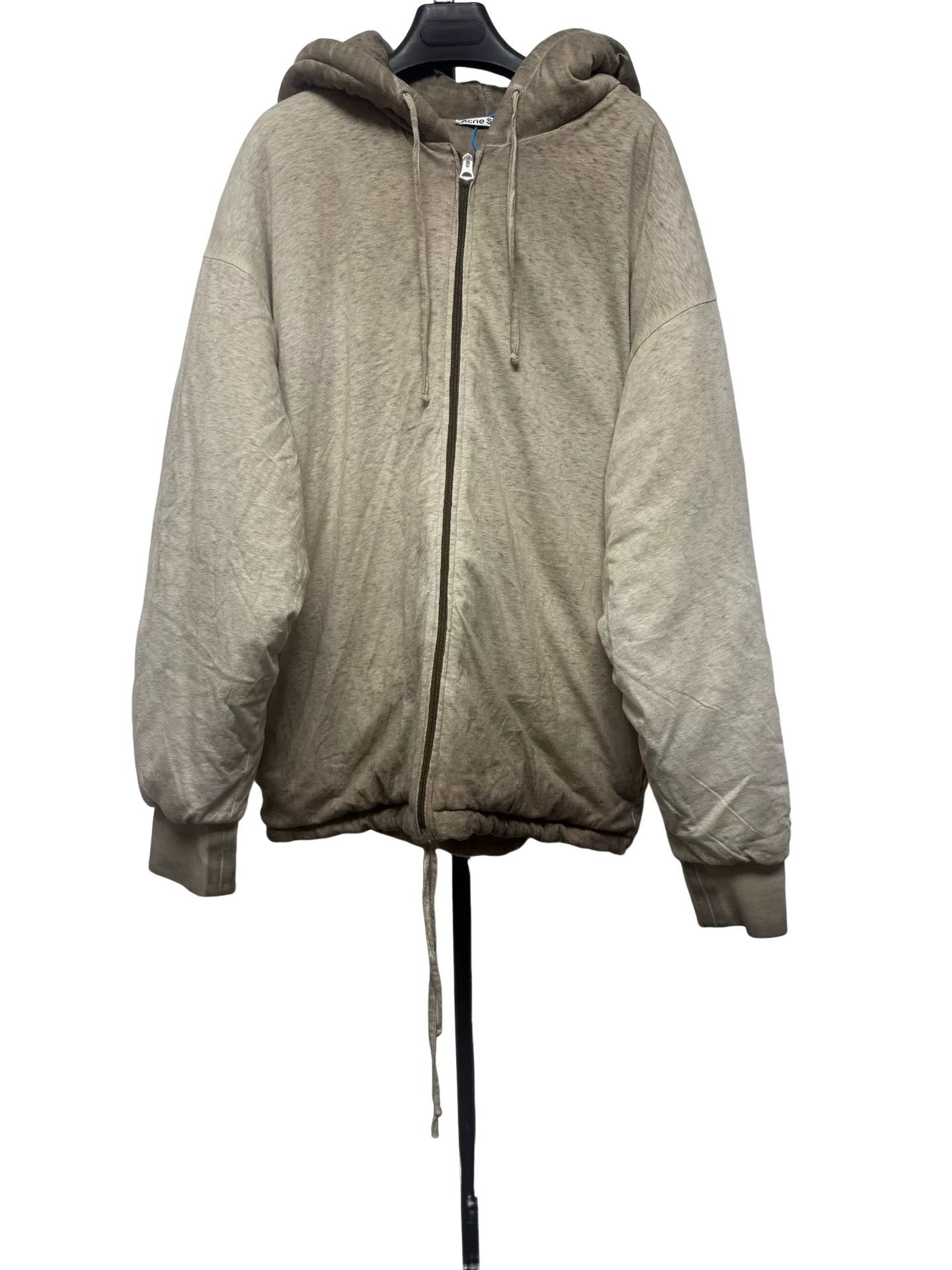 Acne Studios Acne Studios Faded Distressed Padded Hoodie XS Size US XS / EU 42 / 0 - 1 Thumbnail