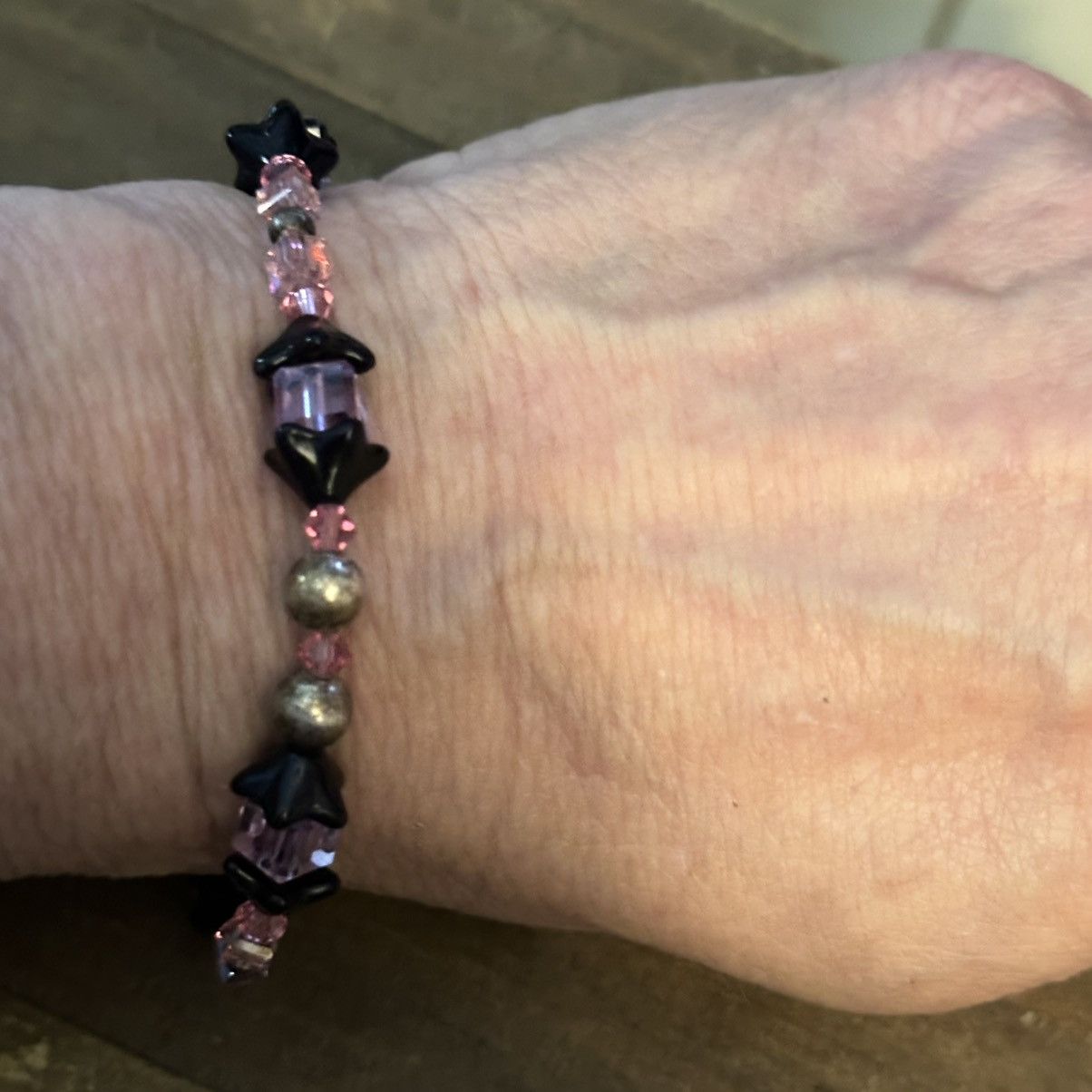 Other Pink crystal bead toggle bracelet Size ONE SIZE - 4 Thumbnail