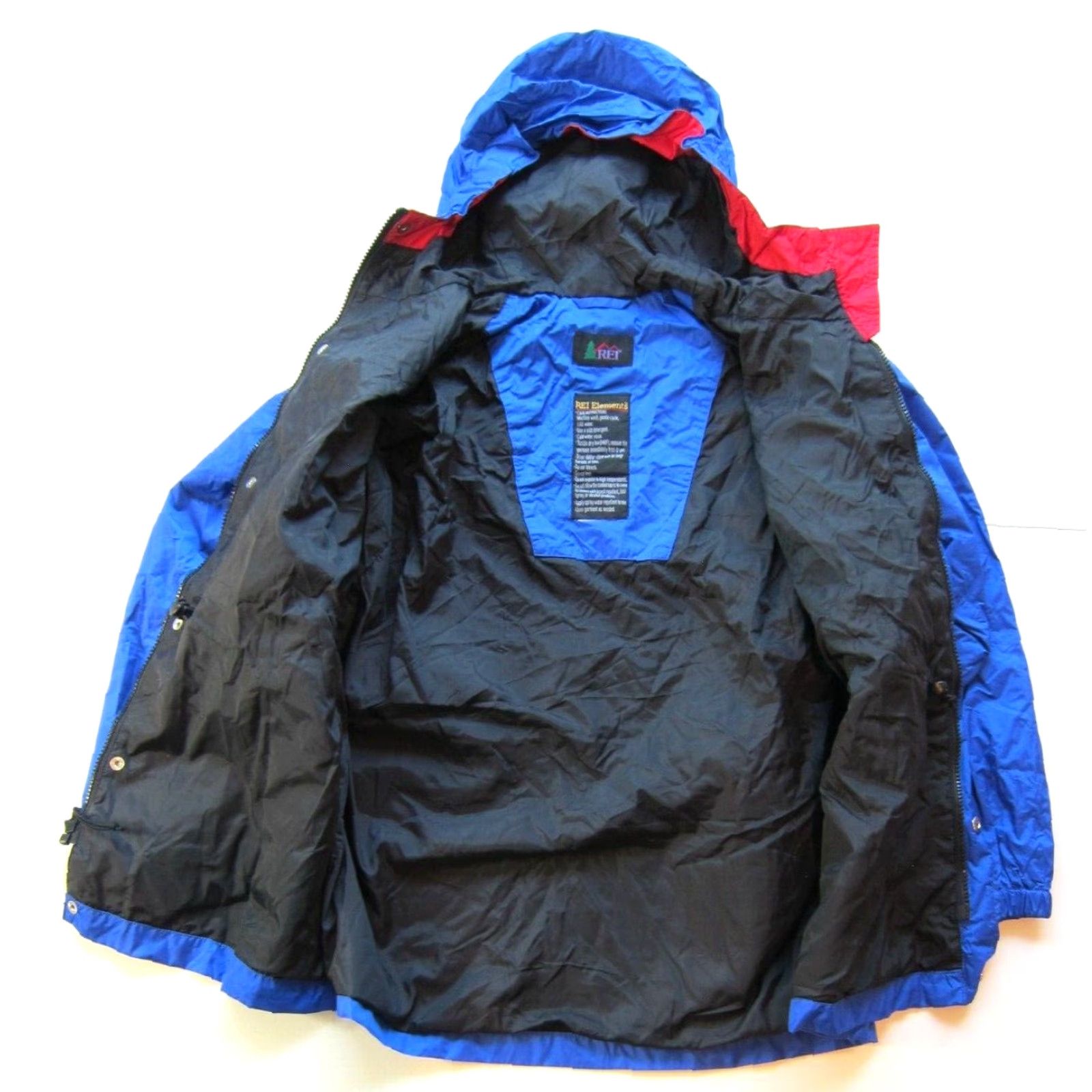 Vintage VINTAGE REI Elements Windbreaker Jacket Women Small Blue Size S / US 4 / IT 40 - 5 Thumbnail
