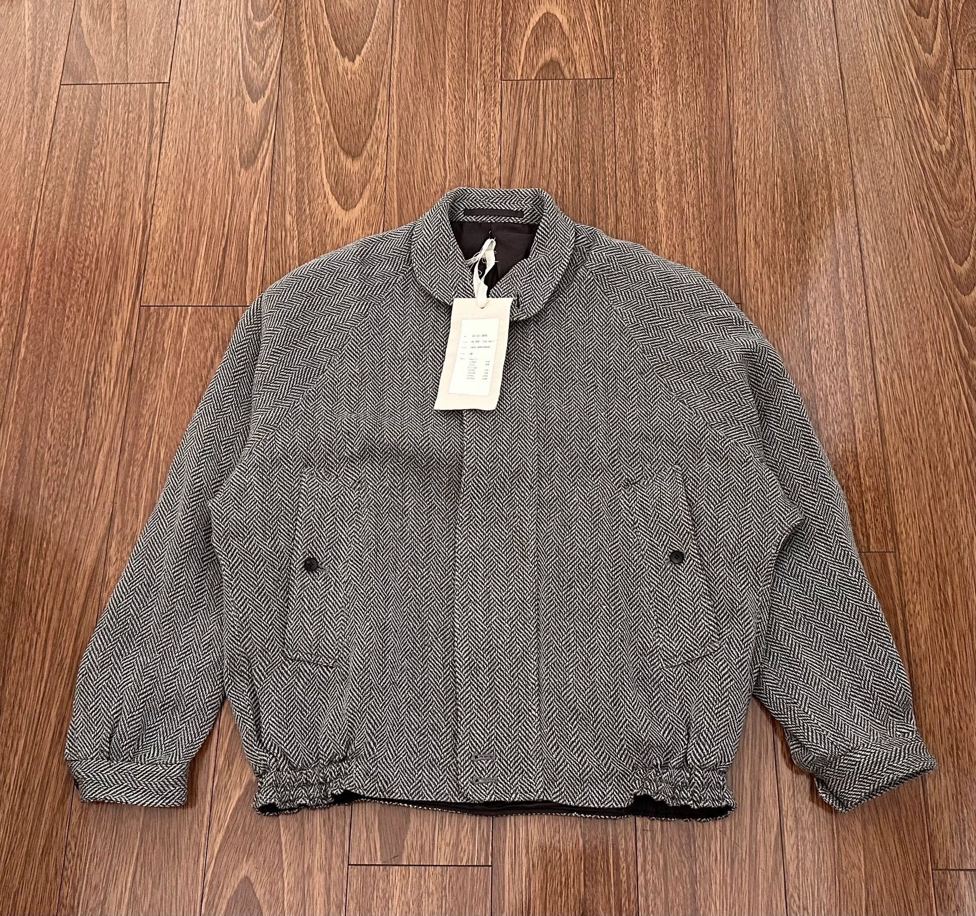 Old Joe OLD JOE Harrington herringbone silk blend JKT 38 new Size US M / EU 48-50 / 2 - 1 Thumbnail