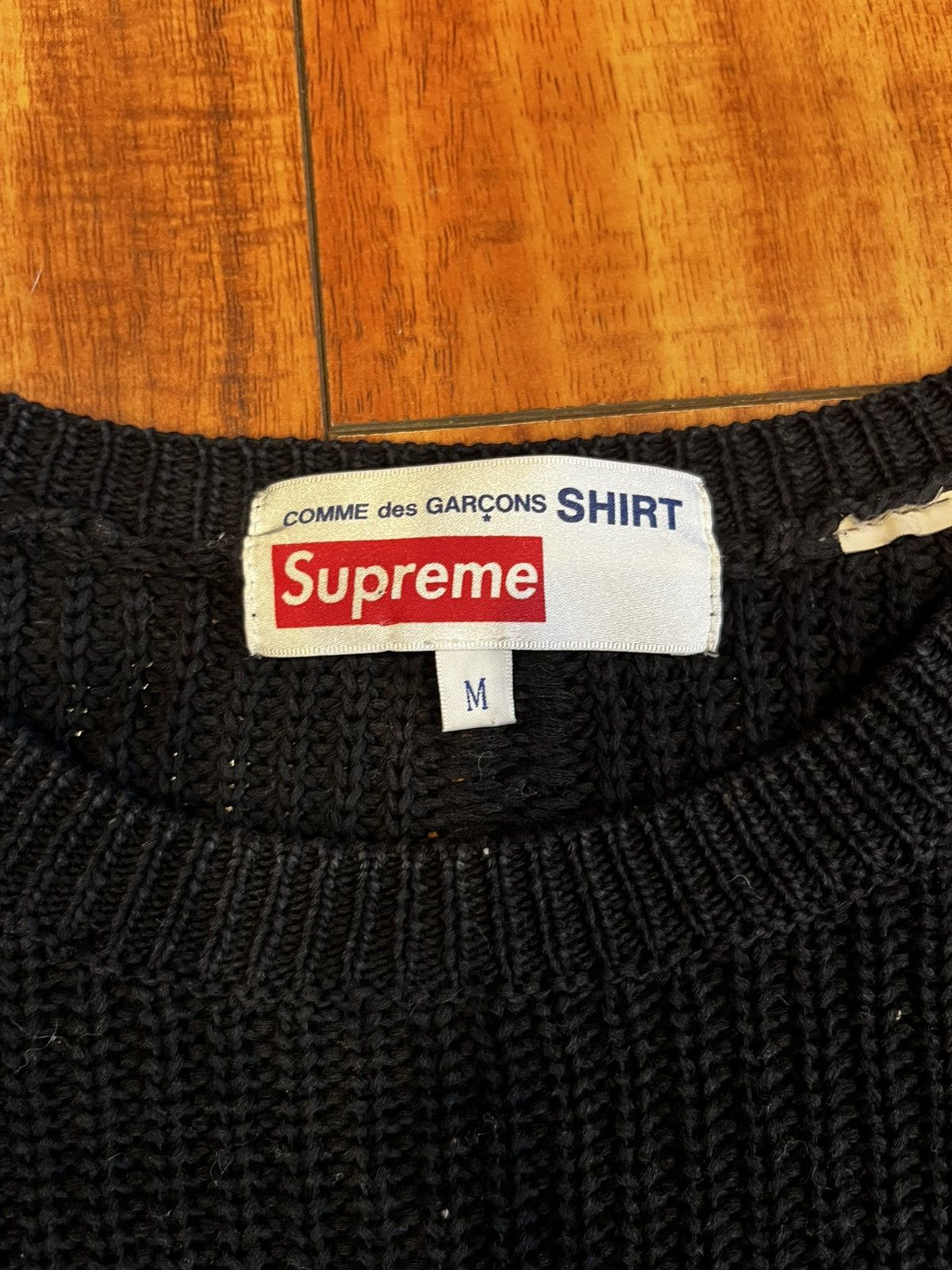 Comme des Garcons SHIRT × Supreme SUPREME CDG SWEATER Size US M / EU 48-50 / 2 - 3 Thumbnail