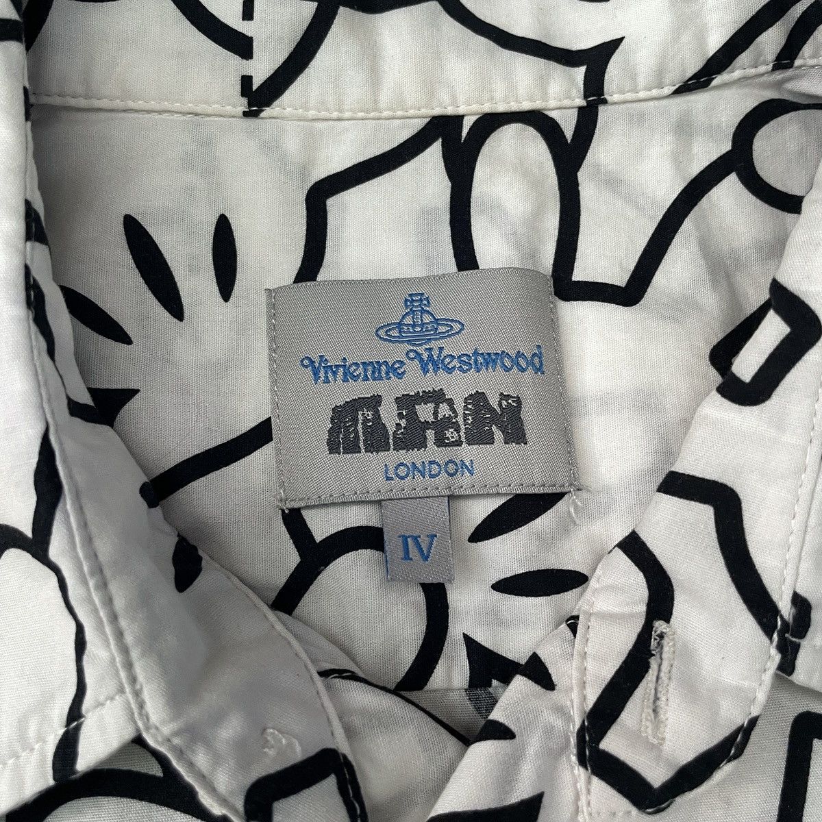 Vivienne Westwood 🔥Vivienne westwood mickey printed shirt Size US L / EU 52-54 / 3 - 5 Thumbnail