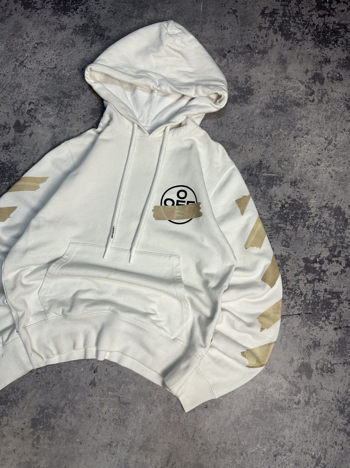 Off-White OFF-WHITE Tape Arrows Hoodie Size US S / EU 44-46 / 1 - 4 Thumbnail