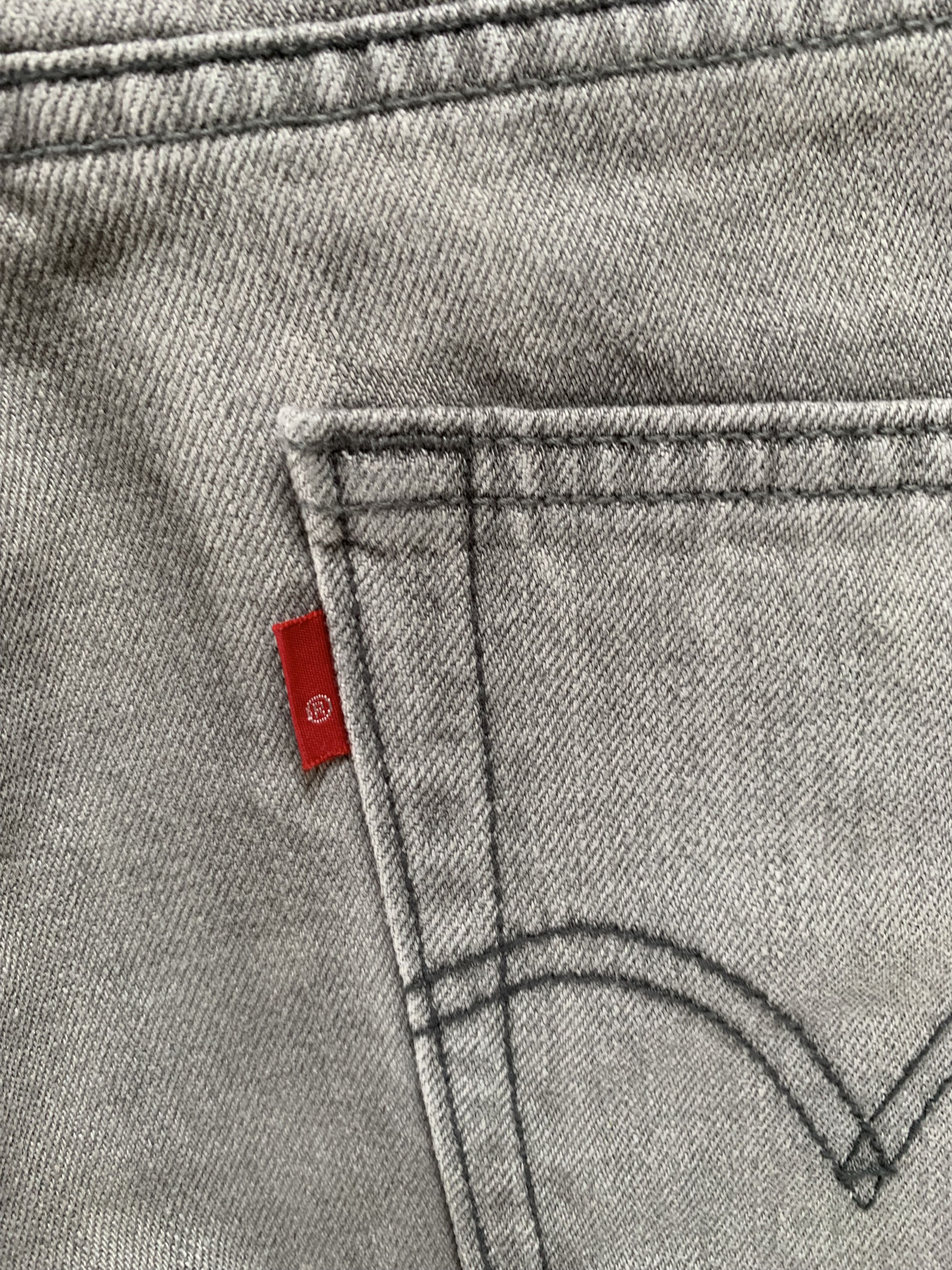 Levi's × Levi's Vintage Clothing × Vintage Levis 514 Slim Straight Vintage Grey Denim Jeans Size US 32 / EU 48 - 7 Thumbnail