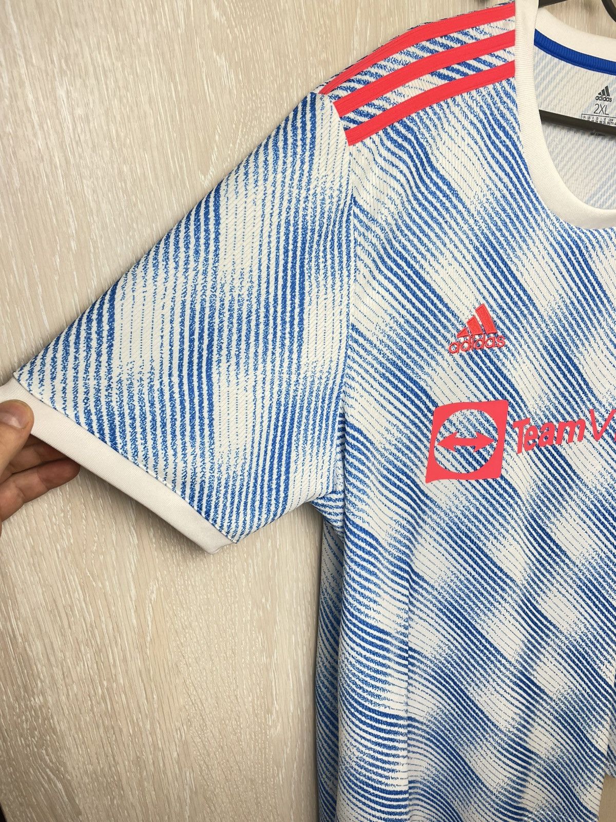 Adidas Adidas Manchester United Soccer Jersey Streetwear Style Size US XXL / EU 58 / 5 - 7 Thumbnail