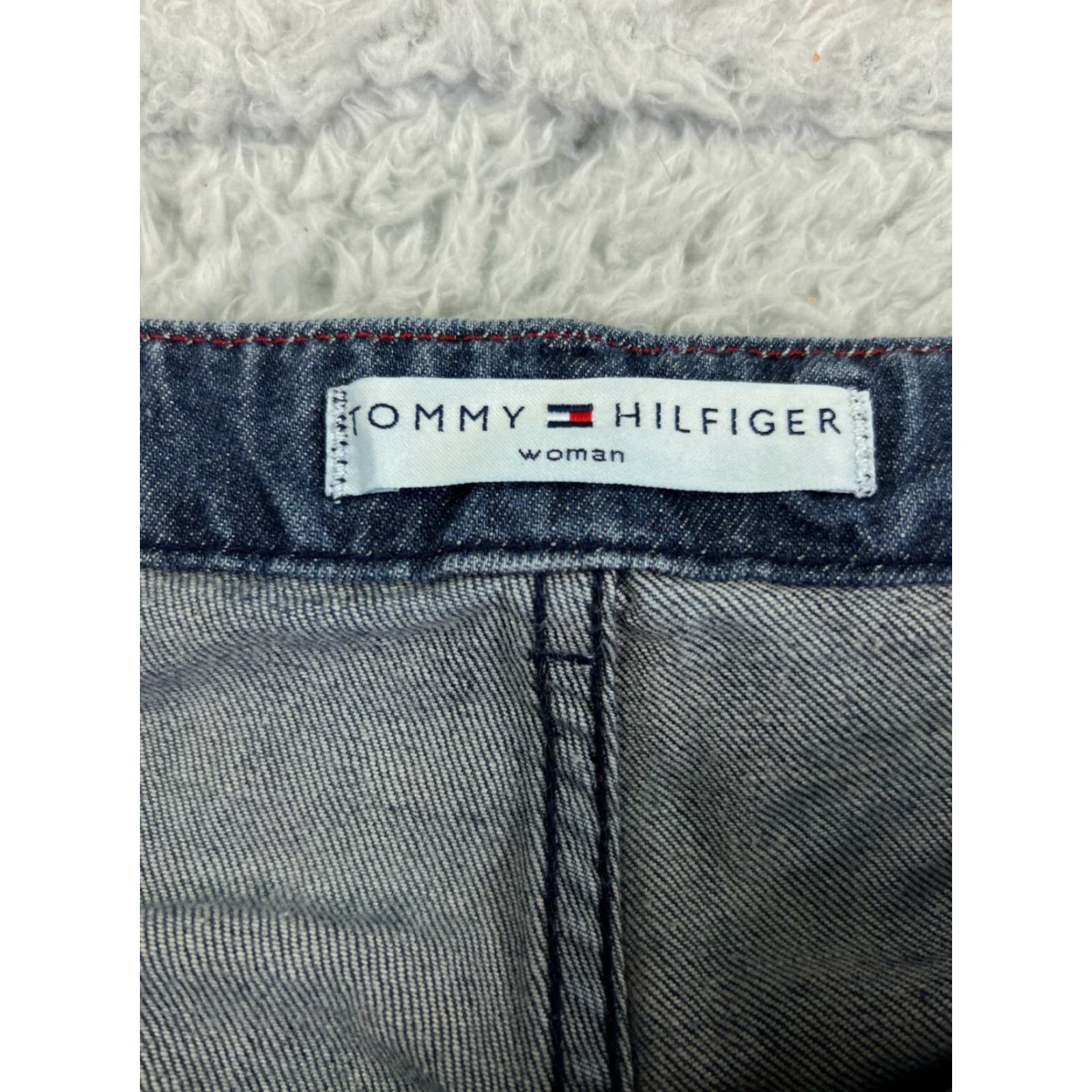 Tommy Hilfiger Tommy Hilfiger Jeans Womens 18 Blue Denim Bootcut Mid Rise 36x30 Cotton Size 40" / US 18 - 6 Thumbnail