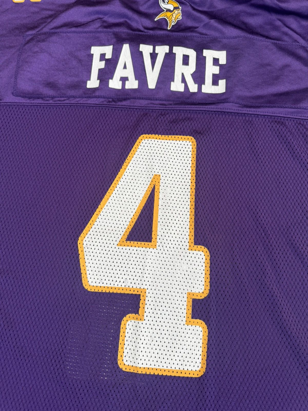 Reebok Minnesota Vikings Brett Favre NFL On Field Equipment Jersey Size US XL / EU 56 / 4 - 7 Thumbnail
