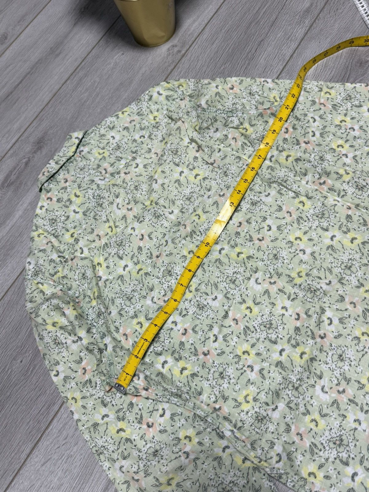 YMC YMC You Must Create linen flowers floral shirt buttons Size US M / EU 48-50 / 2 - 9 Thumbnail