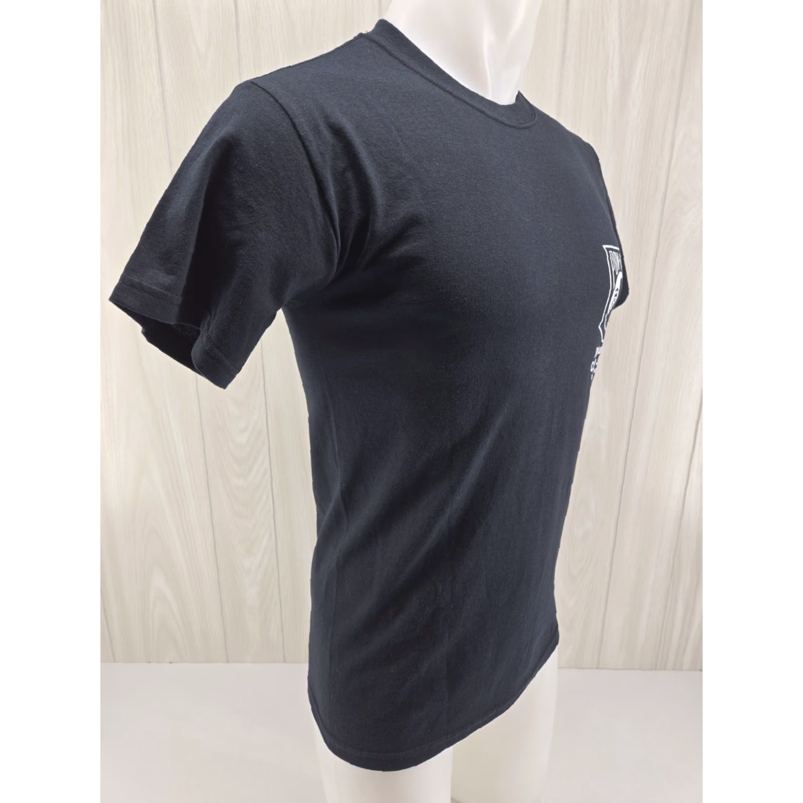 Gildan Gildan T-Shirt Unisex Adults Short Sleeve Crew Neck Double-Sided POW - MIA Richards Coffee Shop Sz Small Black Size US S / EU 44-46 / 1 - 6 Thumbnail