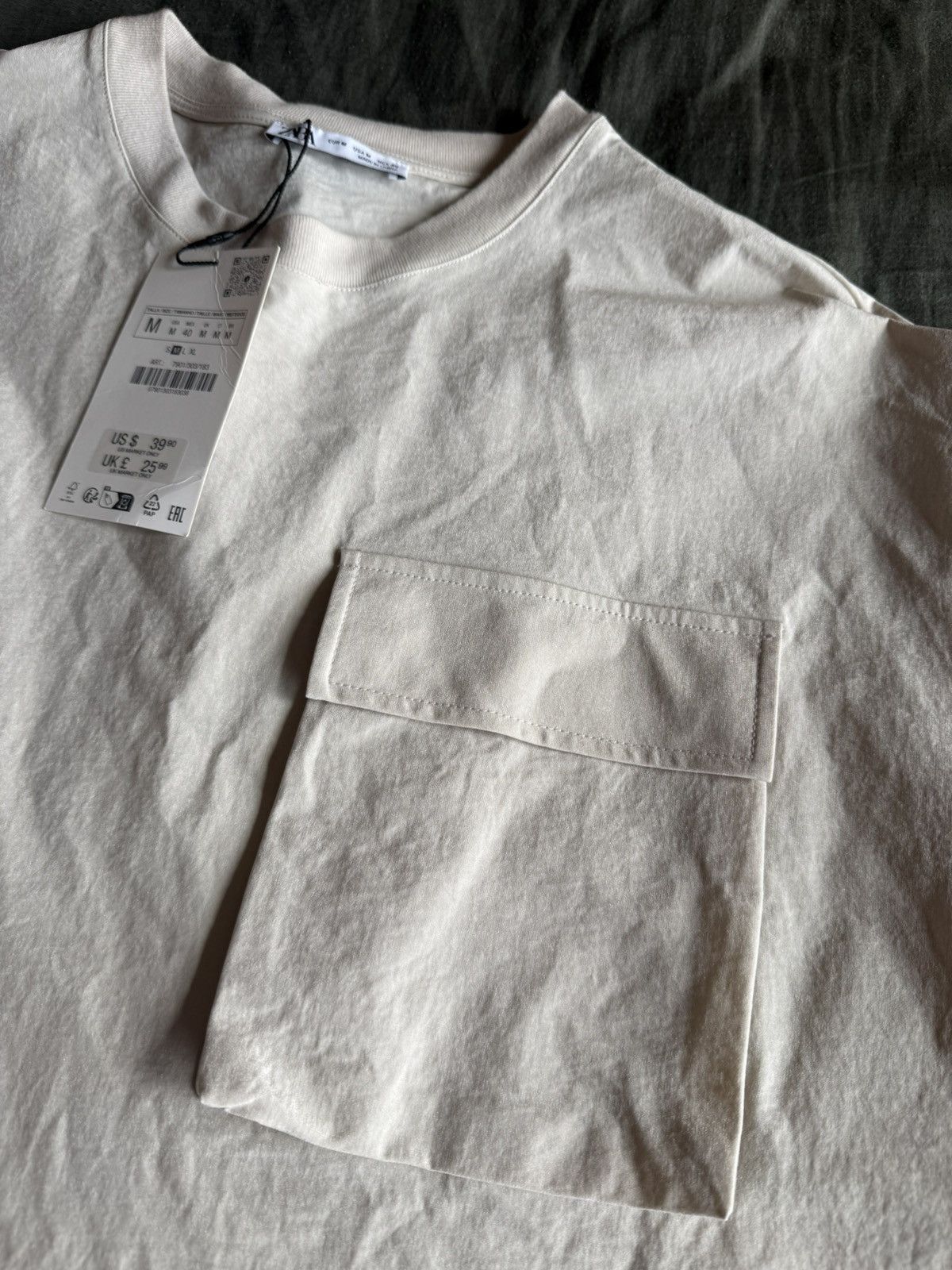 Zara Zara Oversize T-Shirt Size US M / EU 48-50 / 2 - 2 Thumbnail