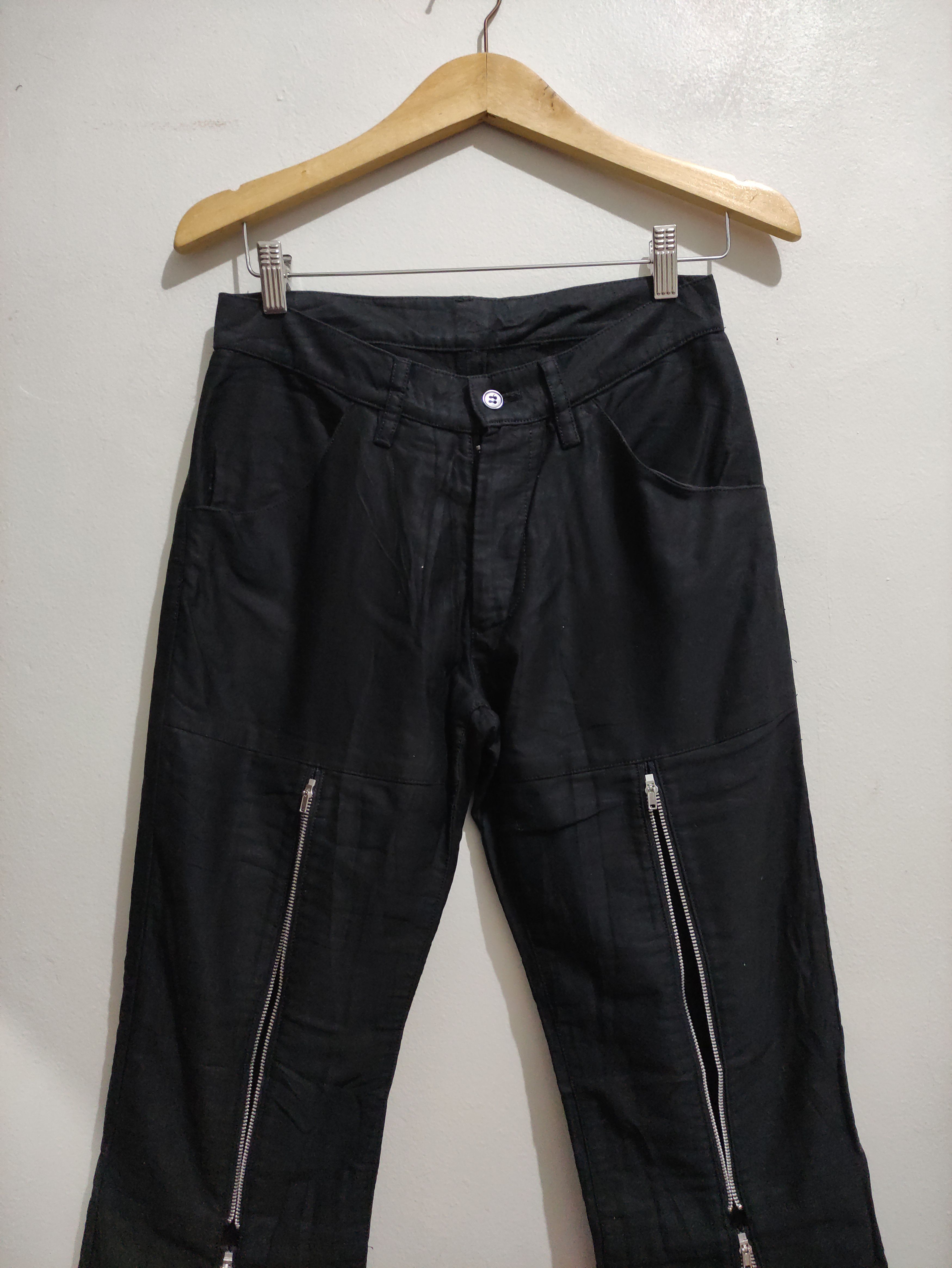 Japanese Brand Japanese Archive Mossimo Zipper Trousers Black Opium style Size US 30 / EU 46 - 9 Thumbnail
