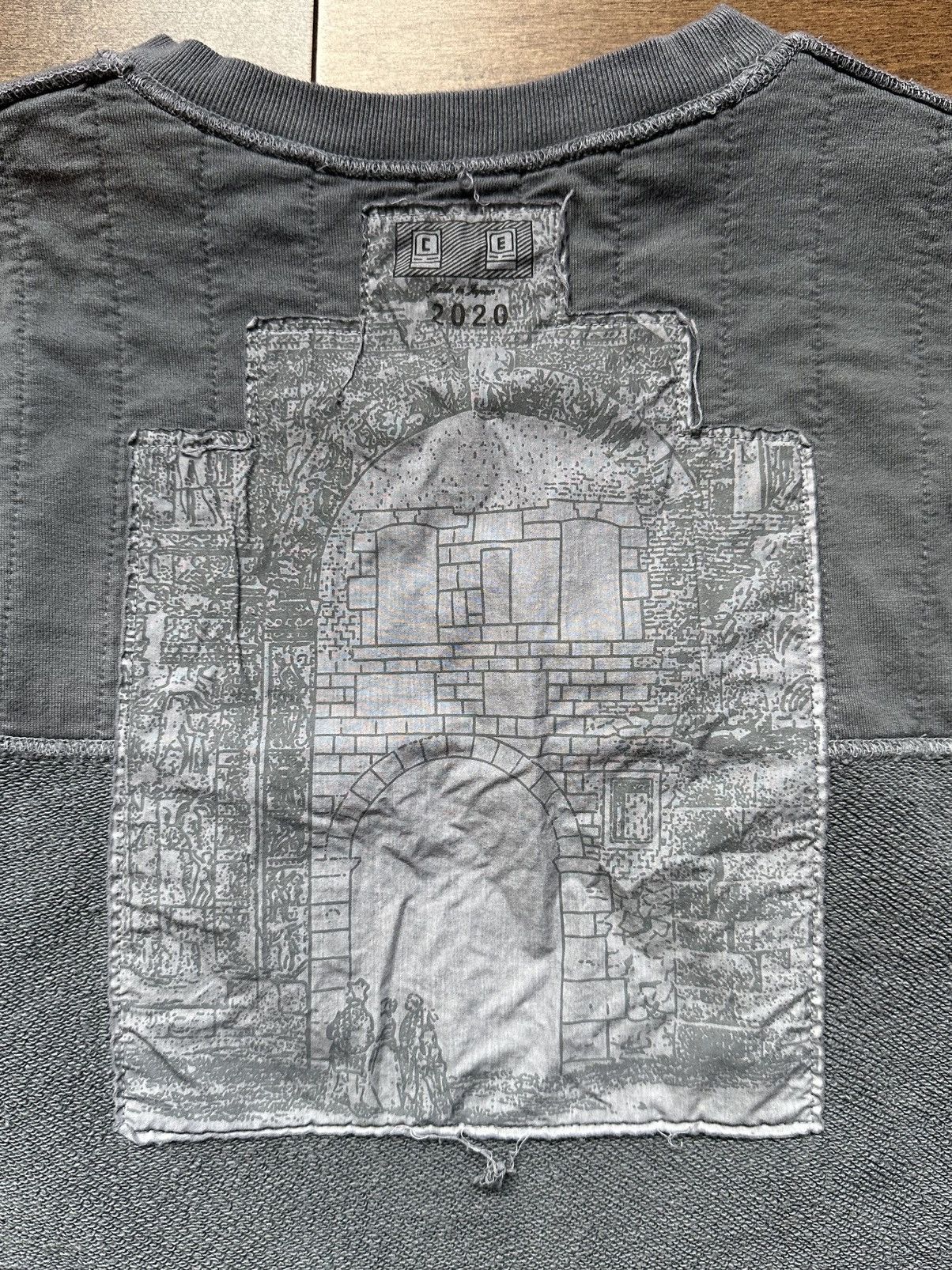 Cav Empt cav empt over dye pad crewneck Size US L / EU 52-54 / 3 - 5 Thumbnail