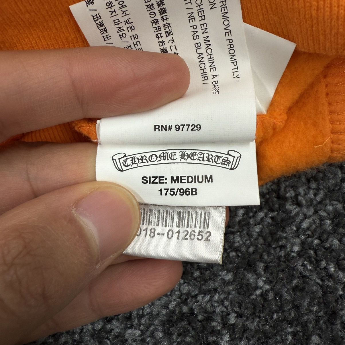 Chrome Hearts Chrome Hearts Off White Virgil Abloh F&F Patches Hoodie Size US M / EU 48-50 / 2 - 12 Thumbnail